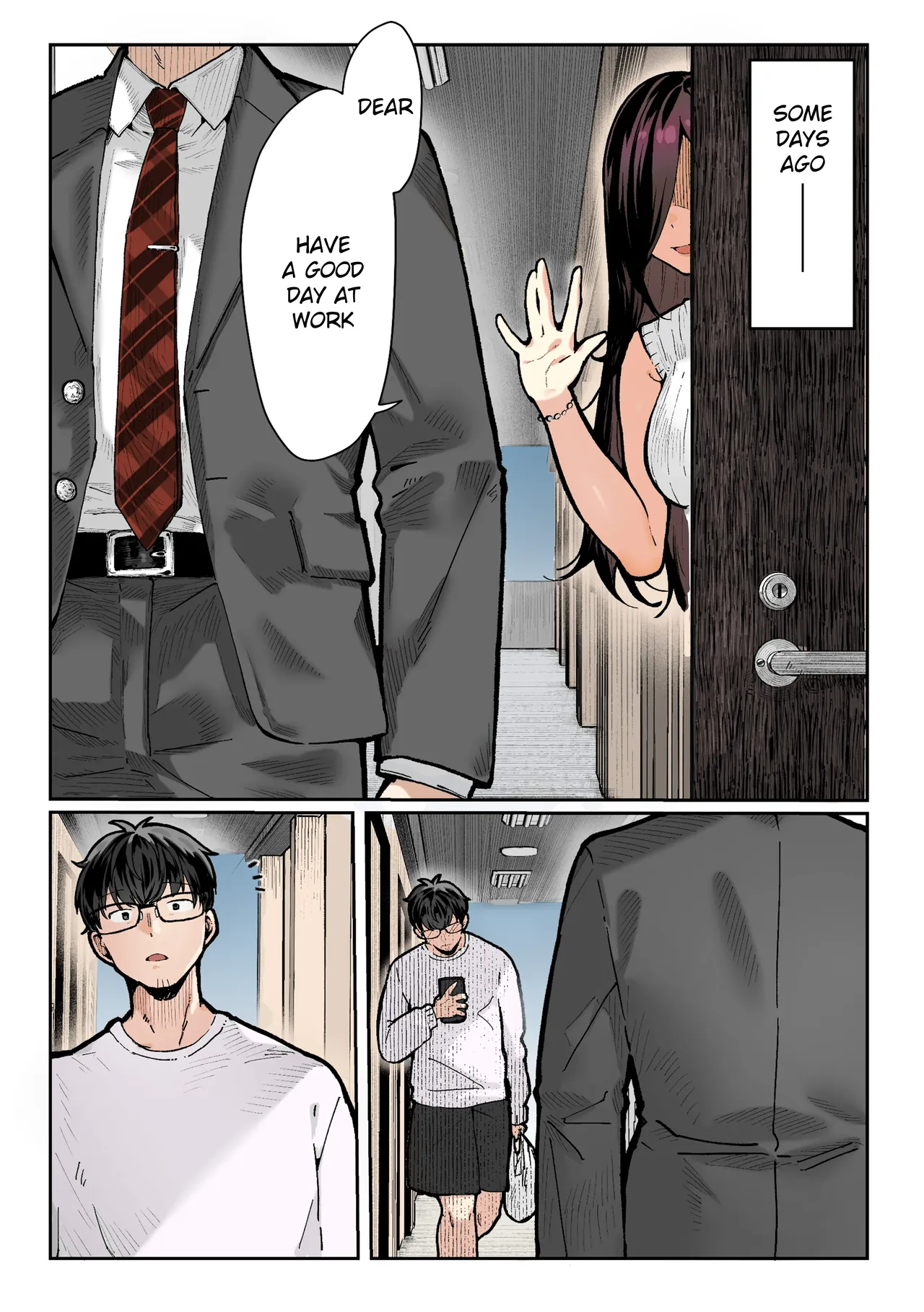 Todoita no wa Hitozuma deshita | The Housewife Who Came to My Door page 3 full
