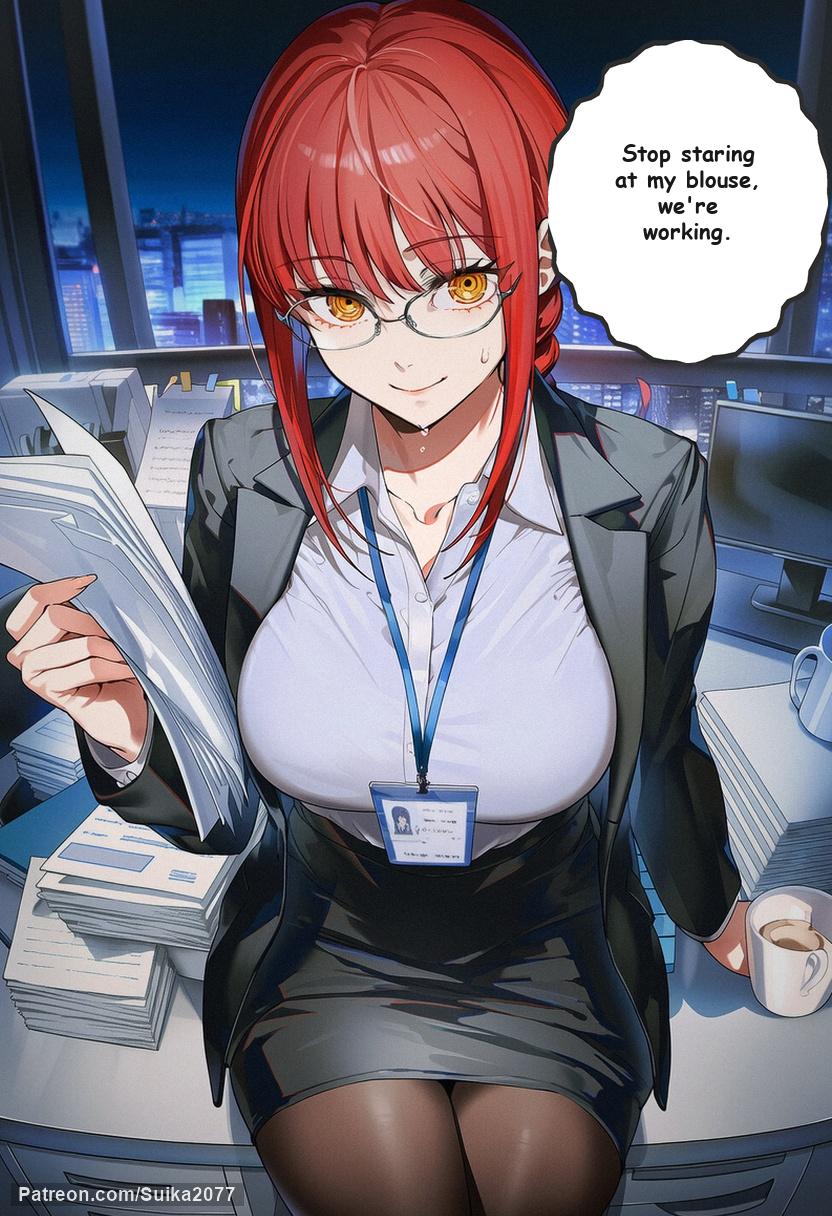 マキマ Office Lady 49p page 3 full
