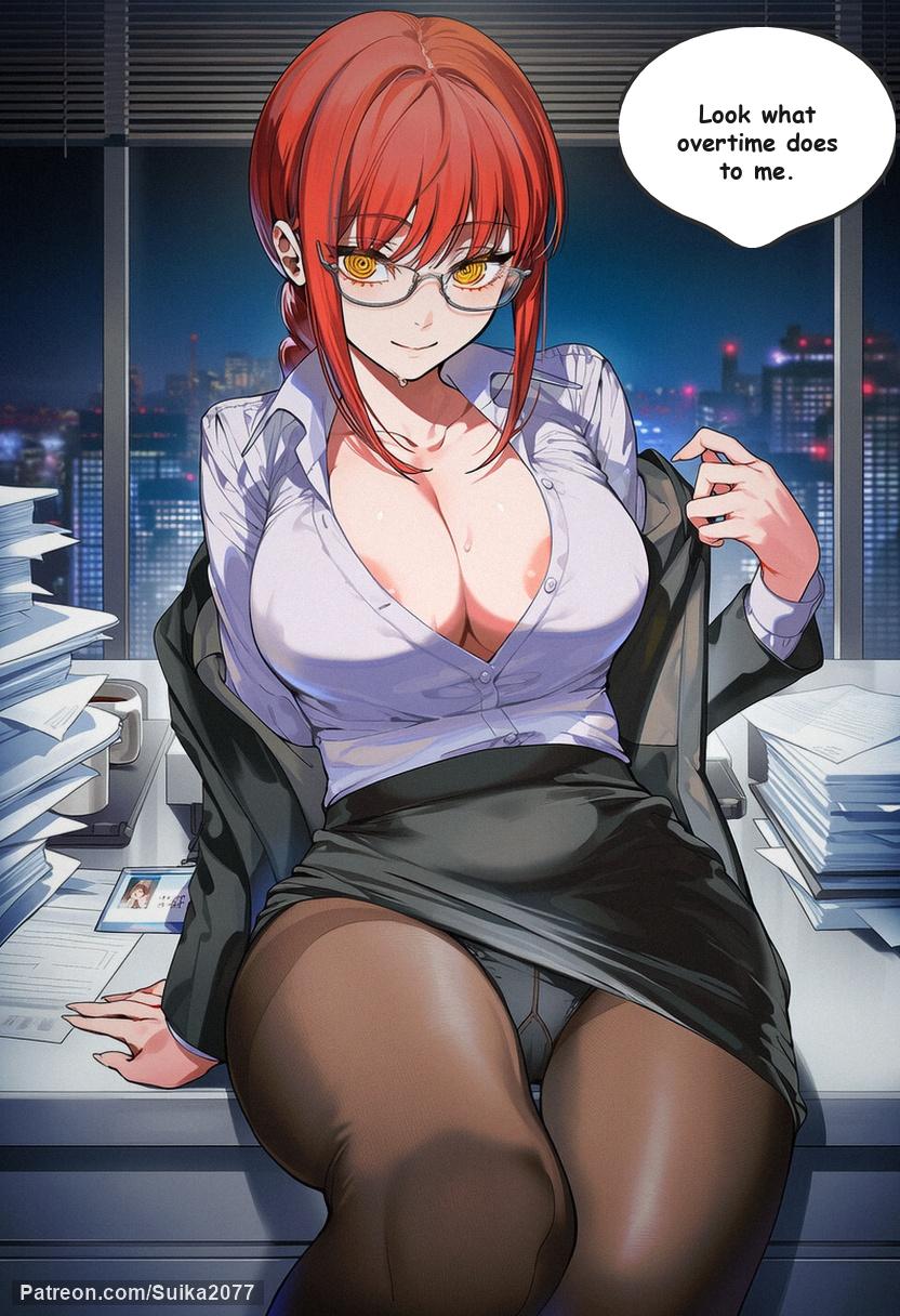 マキマ Office Lady 49p page 8 full