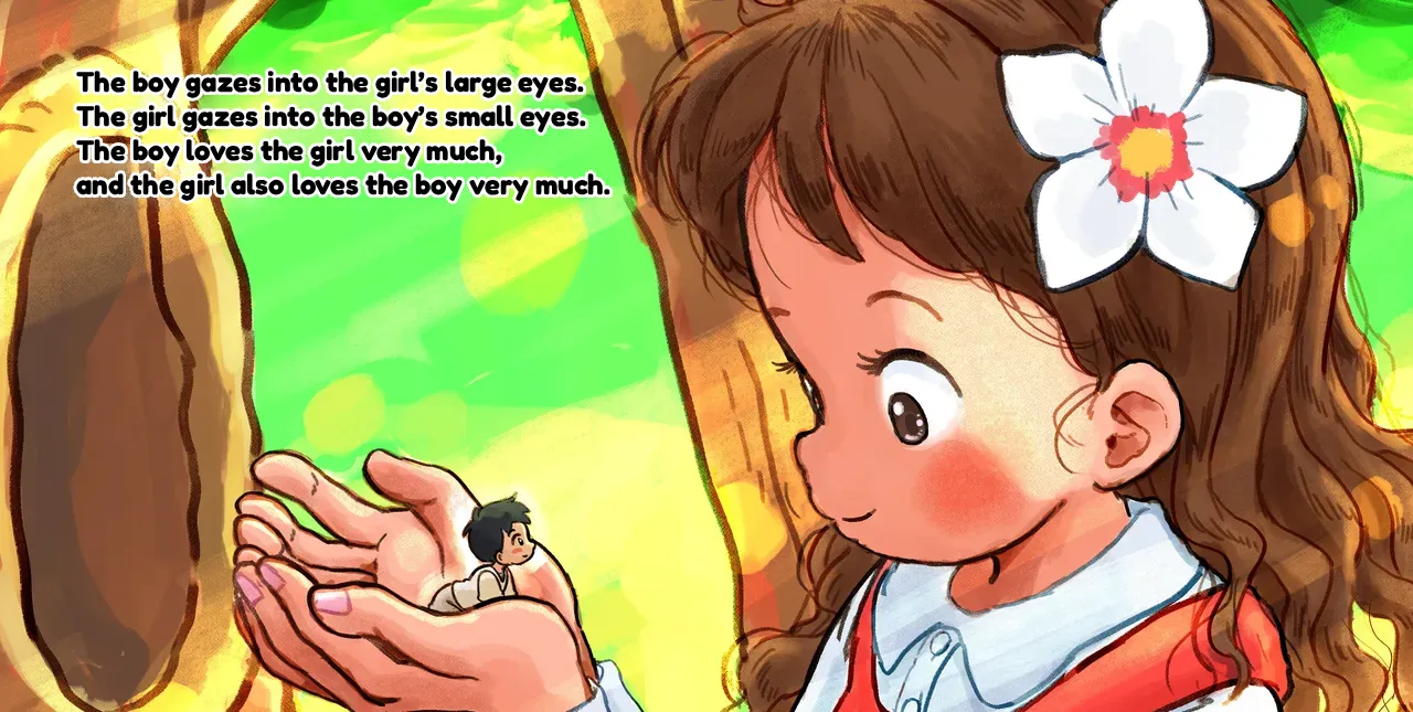 A Big Girl and a Little Boy page 5 full