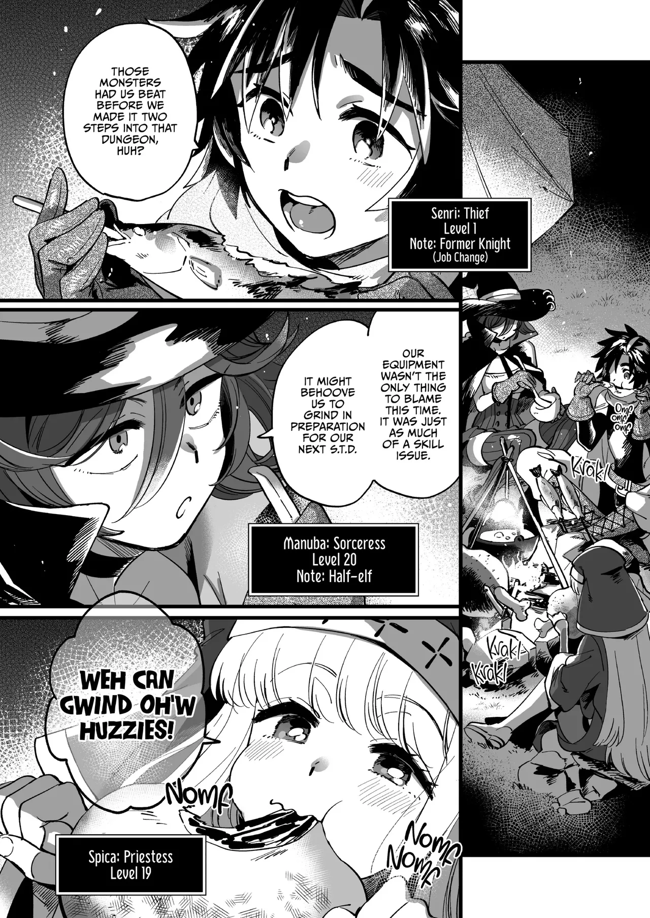 Friendly Female Adventurers page 5 full