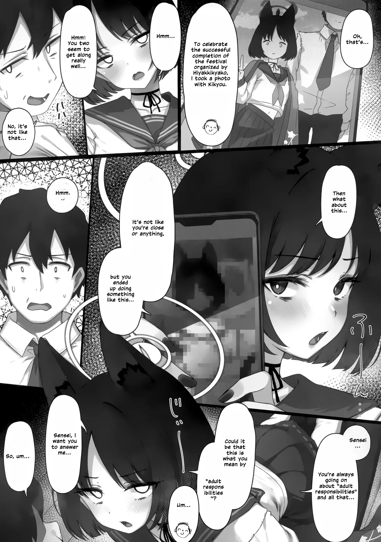 The Story of Kikyou and Kazusa Swapping Places, Part 2 |  Kikyou to Kazusa ga Irekawacchau Hanashi Sono 2 page 5 full