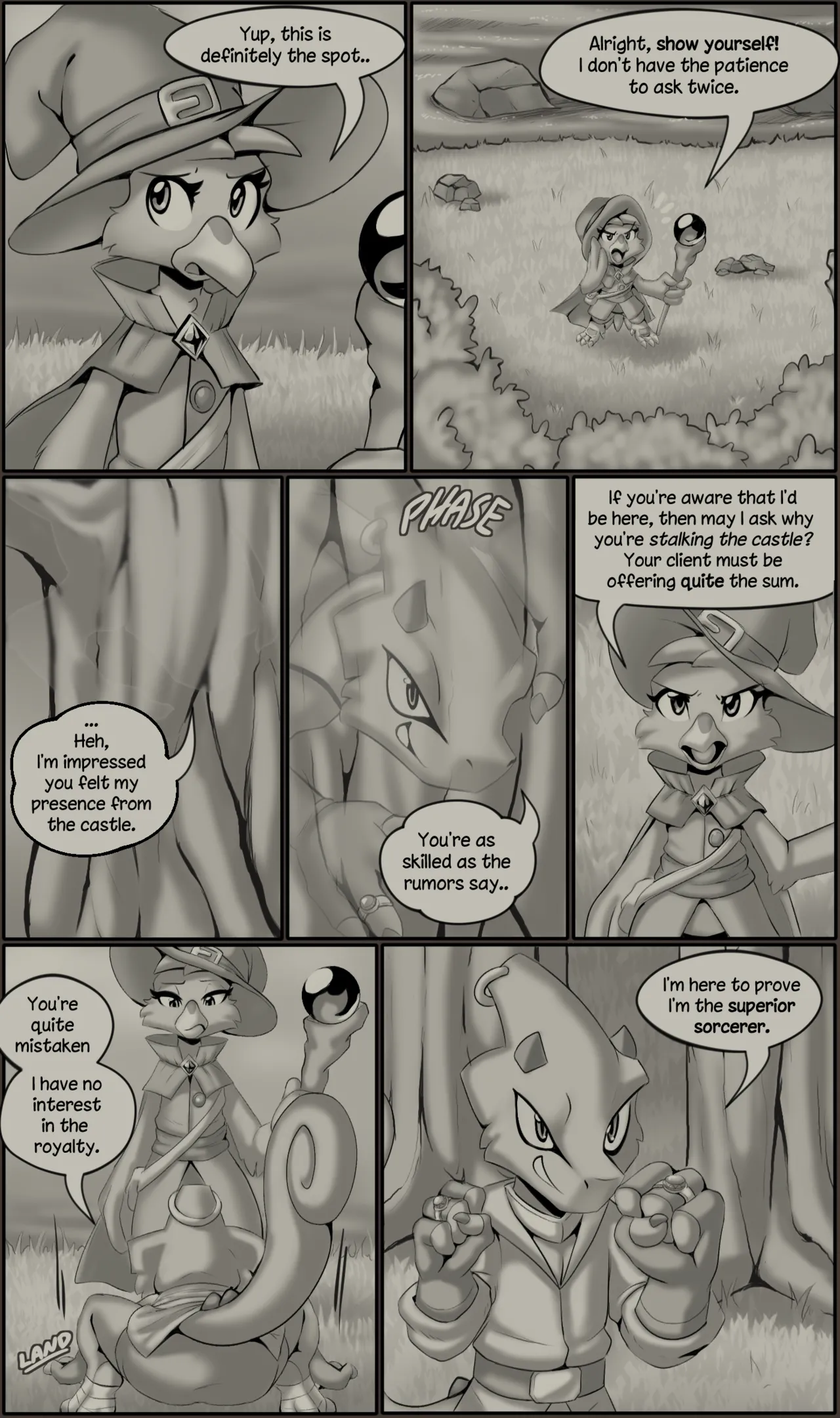 Princess Nino: Chapter 16 - Duel page 1 full