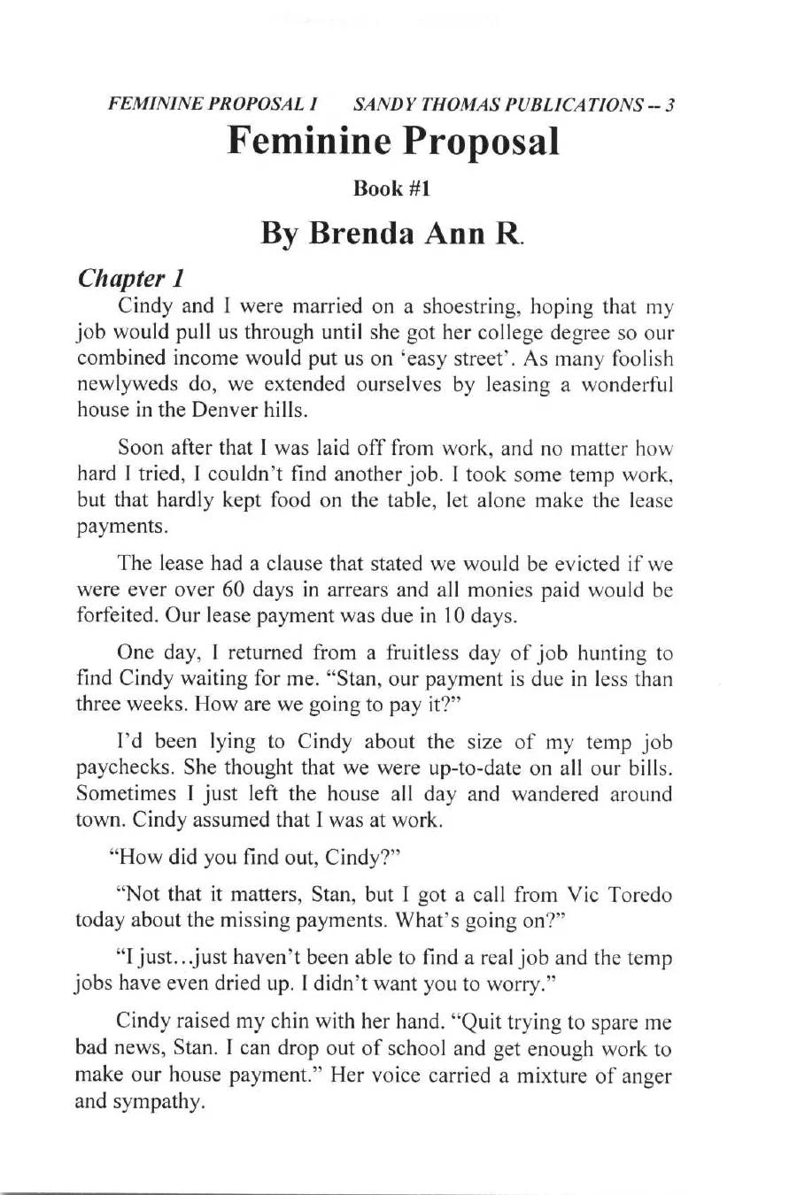 Feminine Proposal I - Sandy Thomas page 4 full