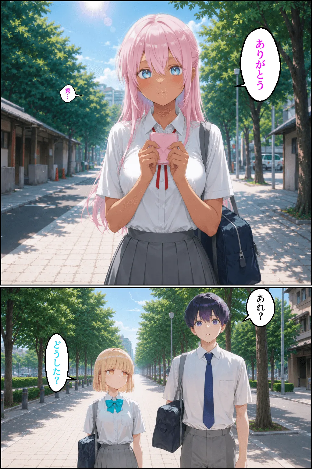 夏休みの日の式守さん page 10 full