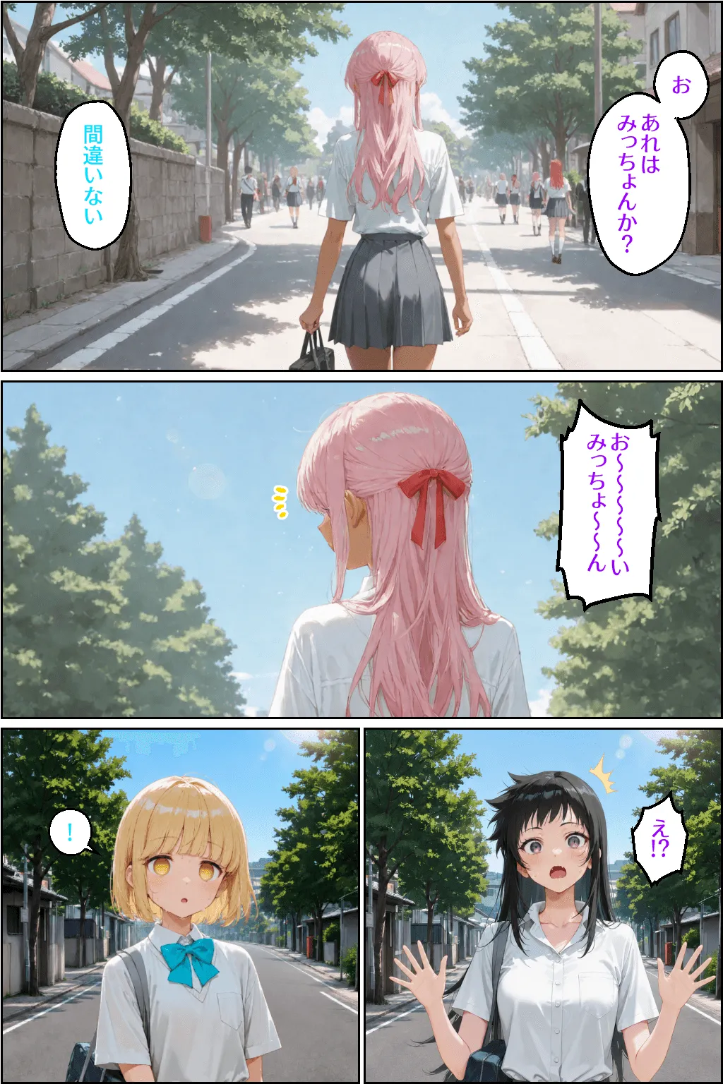 夏休みの日の式守さん page 4 full