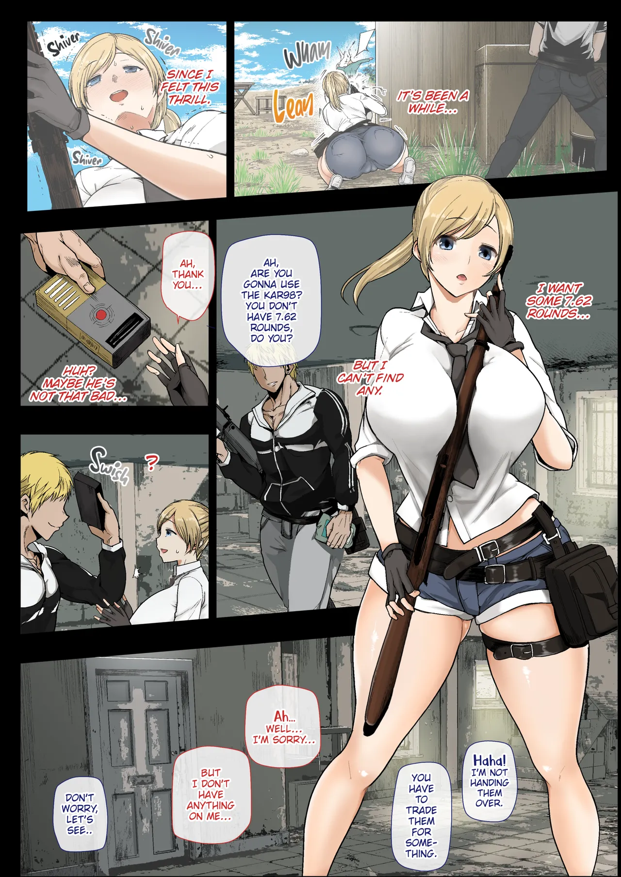 College Girl Wins a Lewd Chicken Dinner page 7 full