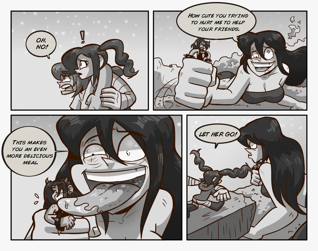 GiantessVore - A Hungry Night page 9 full