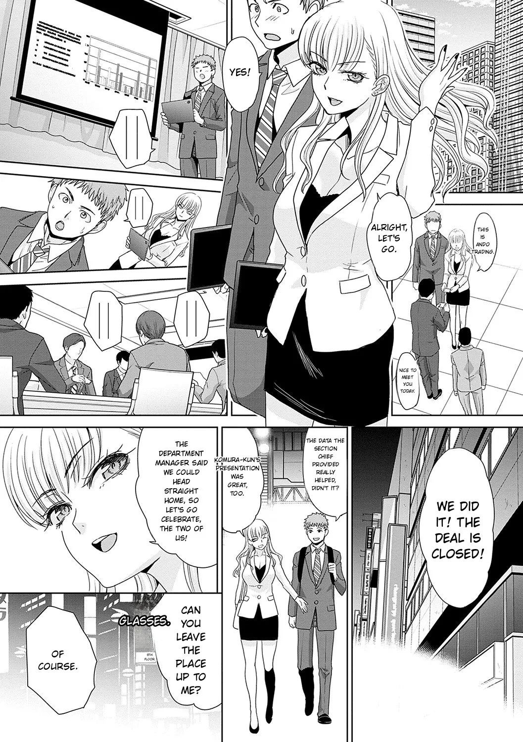 Tsukiyono Kachou wa Gal o Yamerarenai  - Tsukiyono The manager can't quit a gal page 8 full