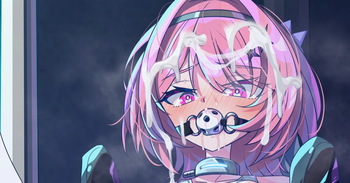 【Skeb絵】バイブ調教・差分 cover