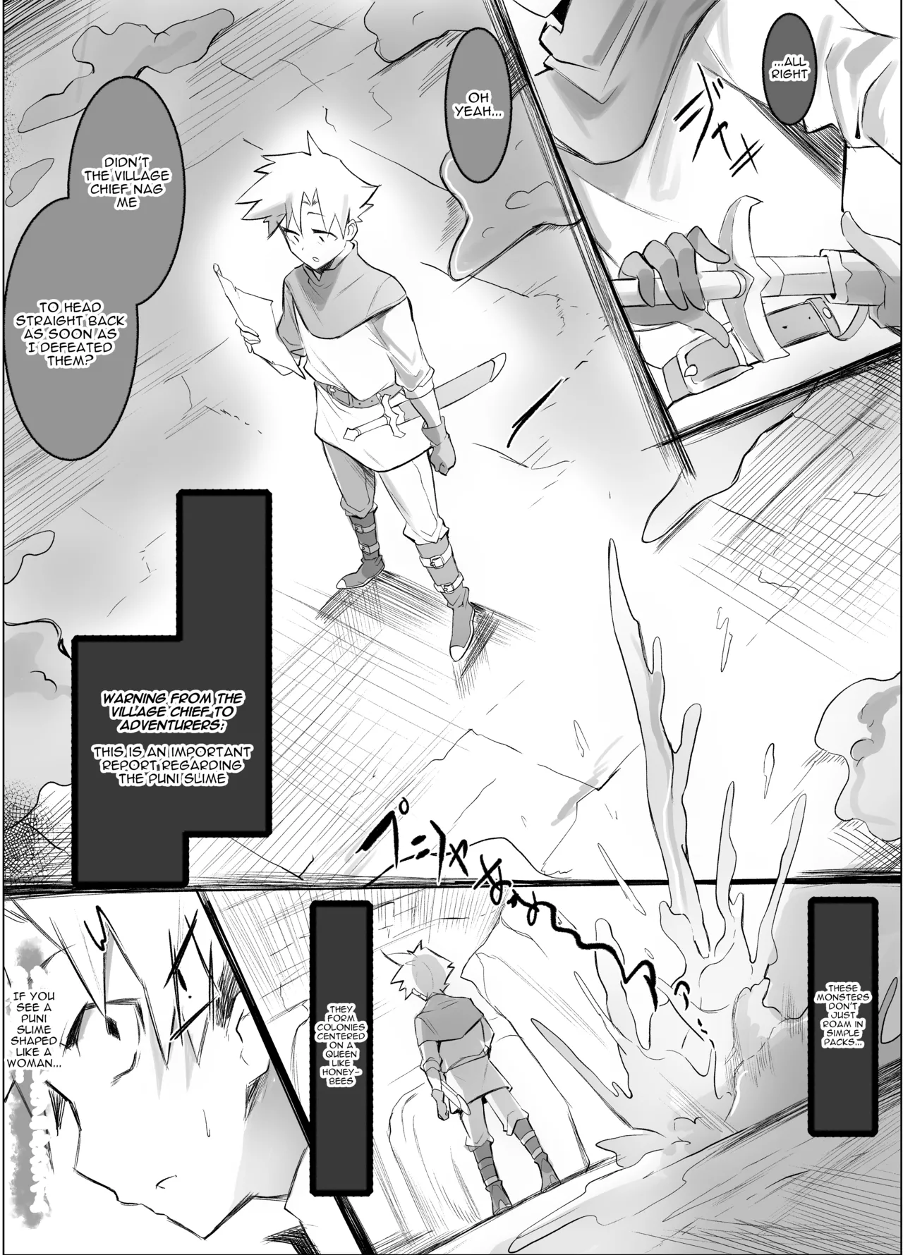 Dosukebe Suraimu Mama ga Arawareta! | A Super-Perverted Slime Mommy Has Appeared! page 4 full