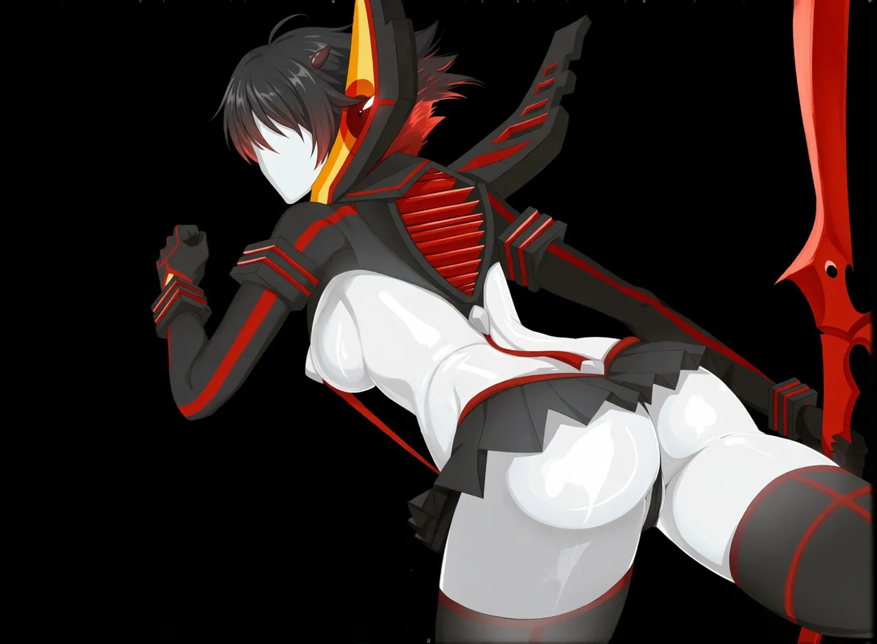 Sorry beta losers, but the only way you get to look at Ryuko is when she's totally mannequinized! page 7 full
