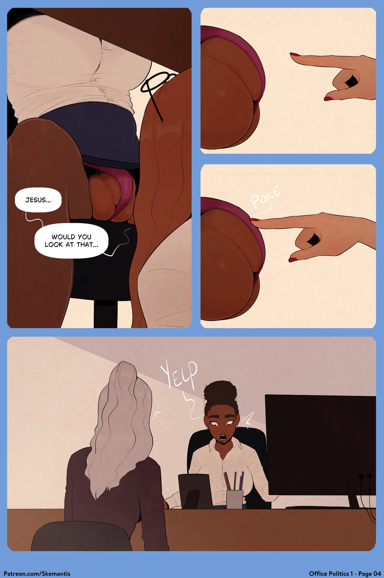 CYOA - Office Politics: Episode 1-6 page 4 full
