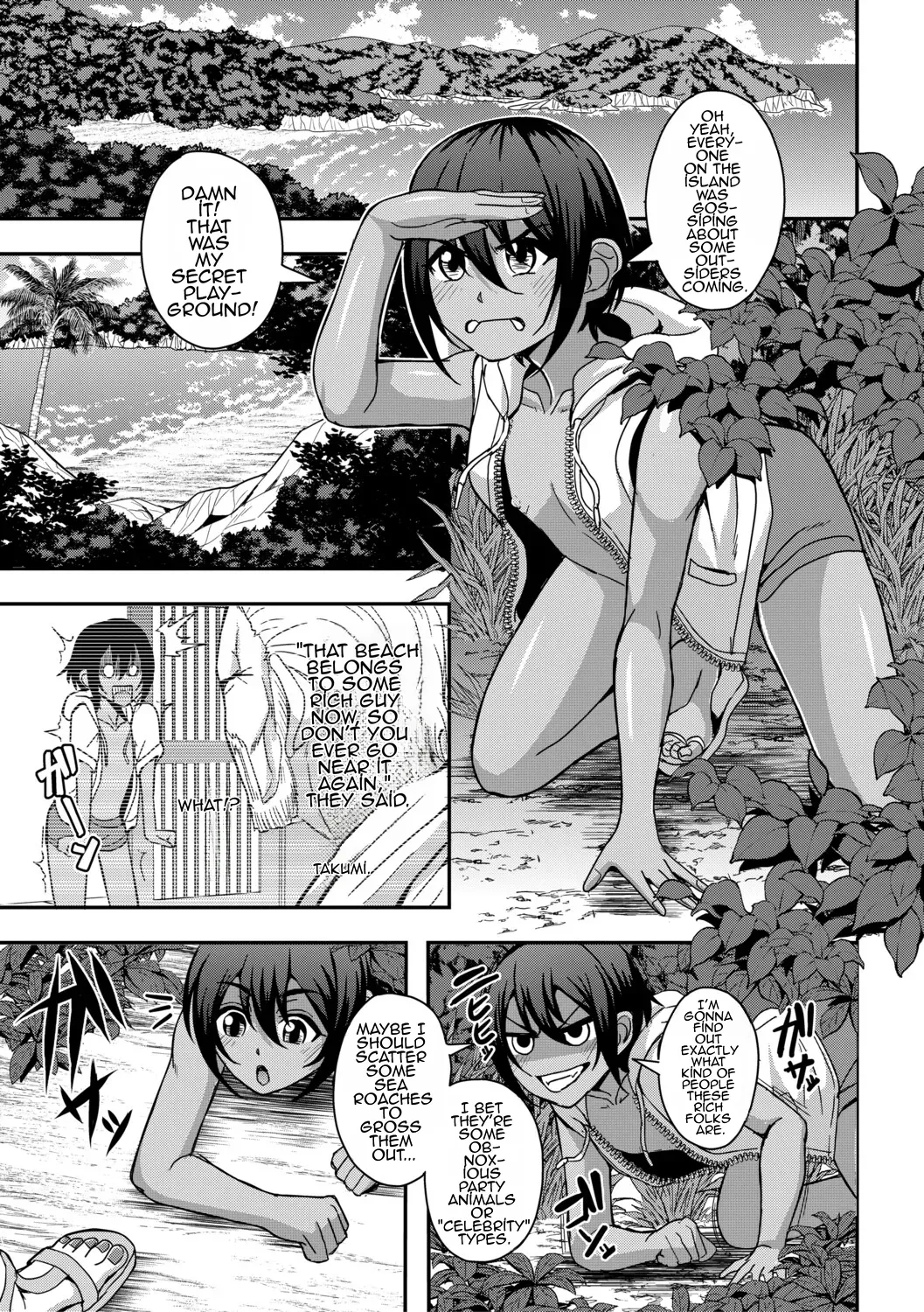 Celeb Bitch &amp; Sex Beach Chapter 1 page 4 full