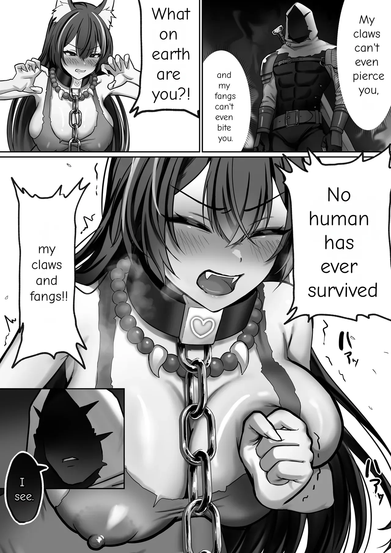 Until the Big-Breasted Wolf Girl Starts Moving Her Hips on Her Own page 6 full