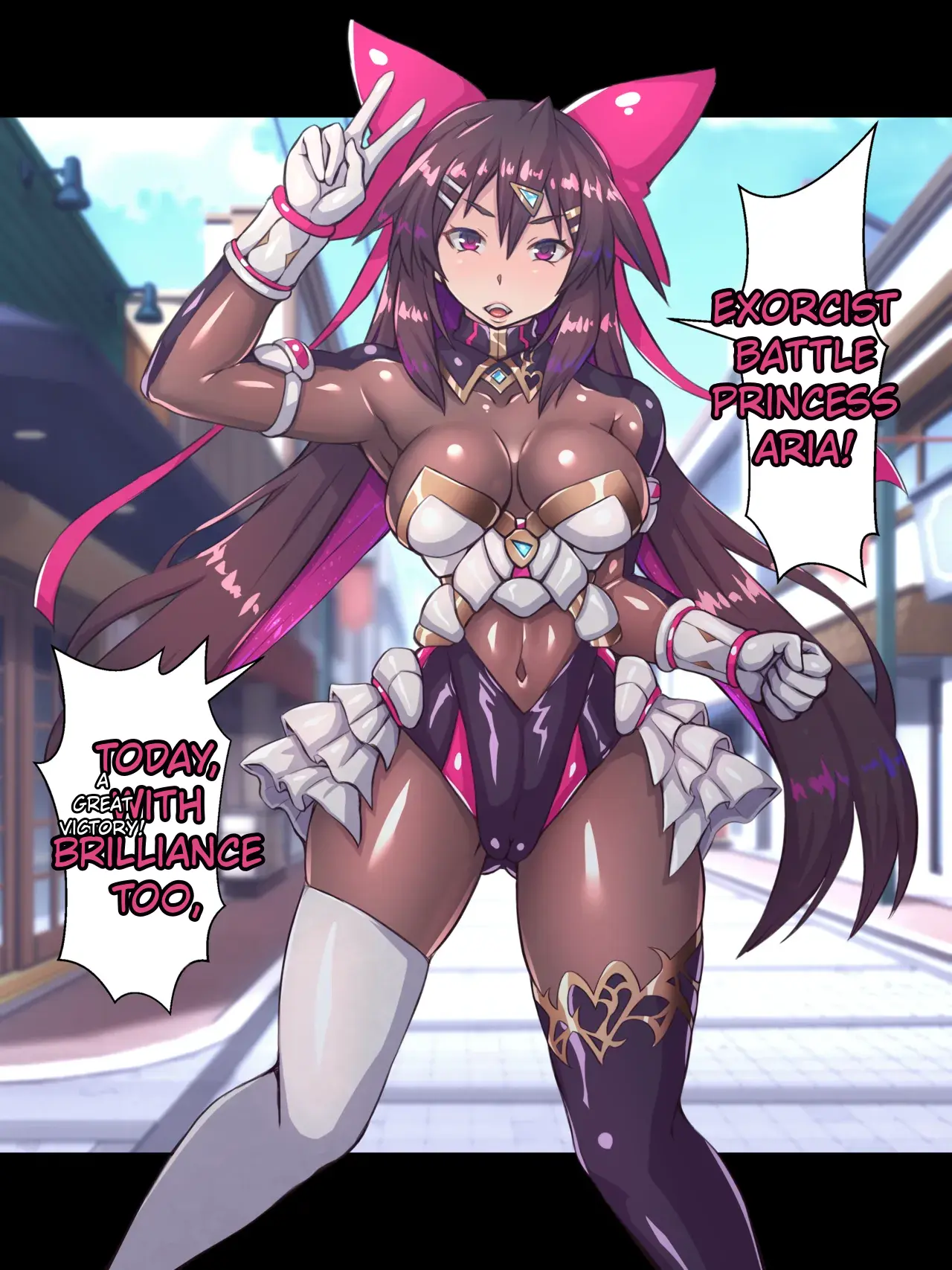 Mahouya  Demon-Exorcising Warrior Aria ～Warrior of Light in Darkness～ page 2 full