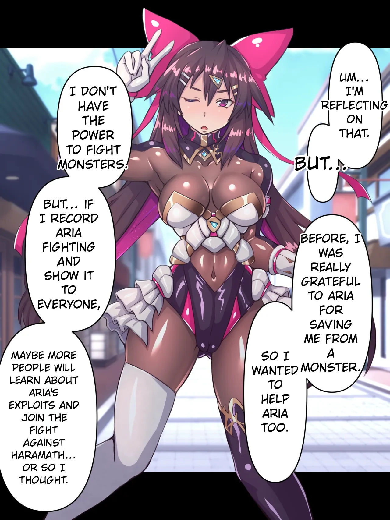 Mahouya  Demon-Exorcising Warrior Aria ～Warrior of Light in Darkness～ page 4 full