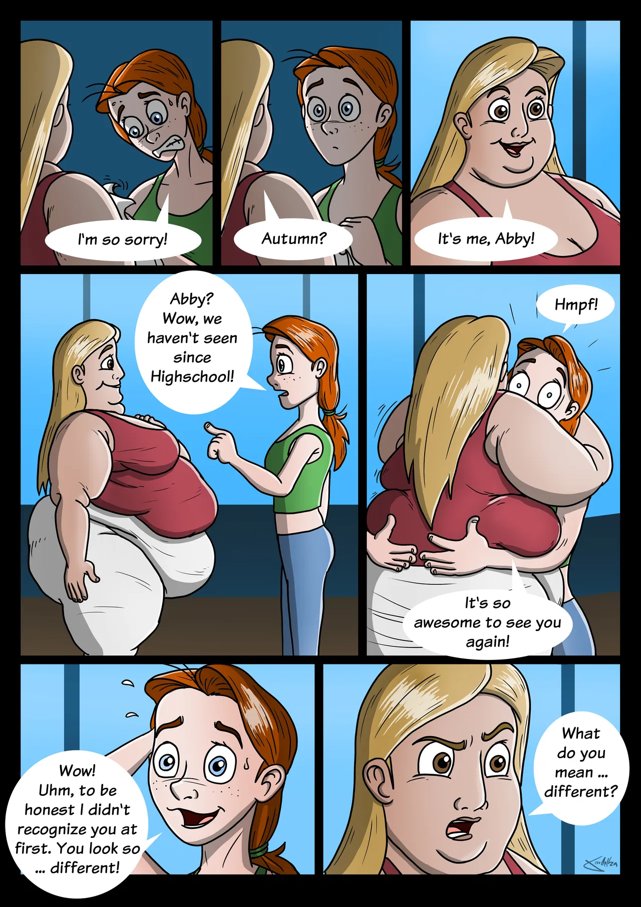 Autumn gets in Shape page 3 full