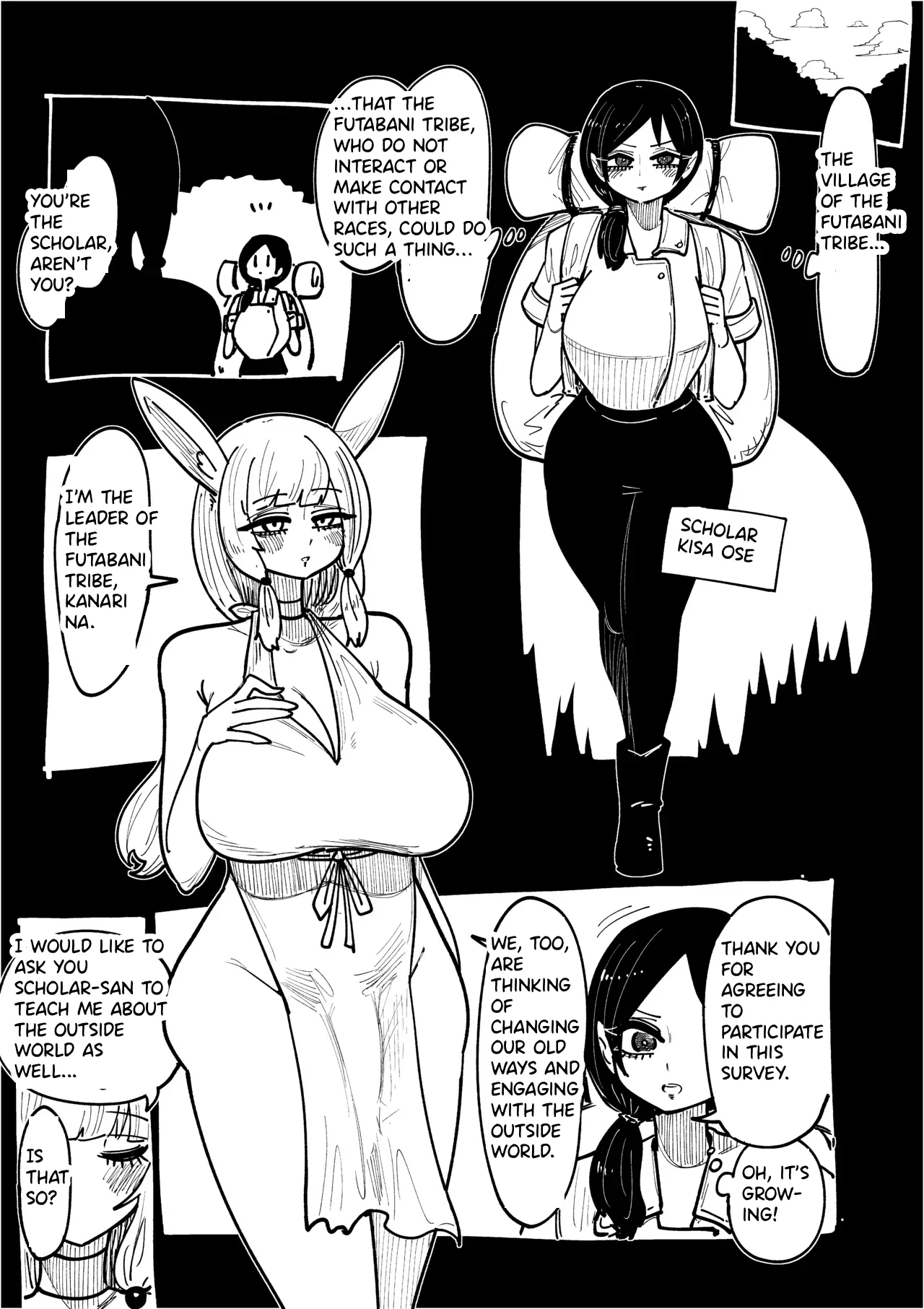 EXCHANGE BETWEEN THE FUTABANI TRIBE AND SCHOLARS page 3 full