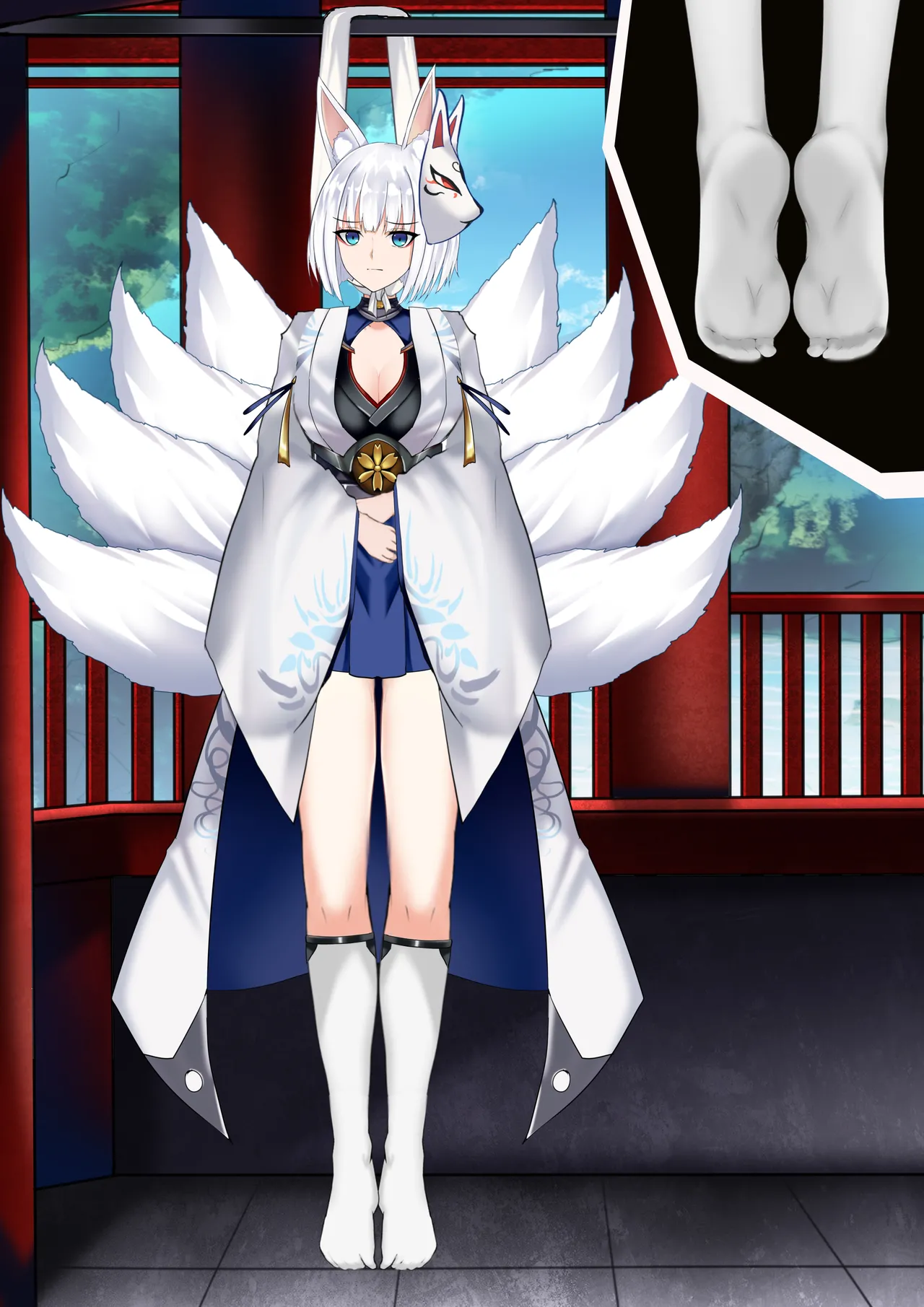 Kaga hanged herself in her pavilion page 9 full