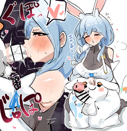 ぺこらマミーと野うさぎ