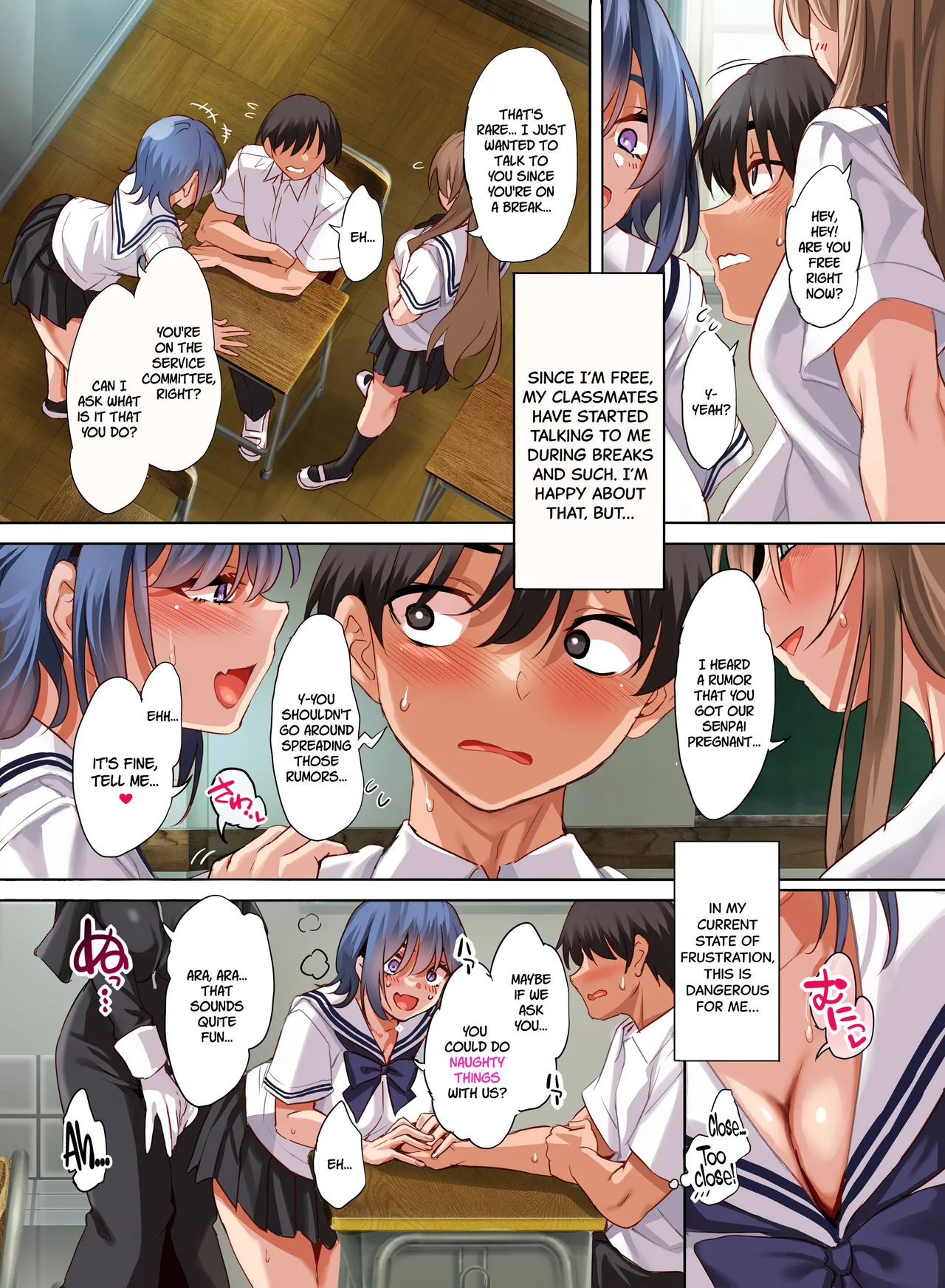 Jogakkou de Otoko Hitori na node Kousoku de Seiyoku no Hakeguchi ni Sareru Nichijou 5-Jigenme page 7 full