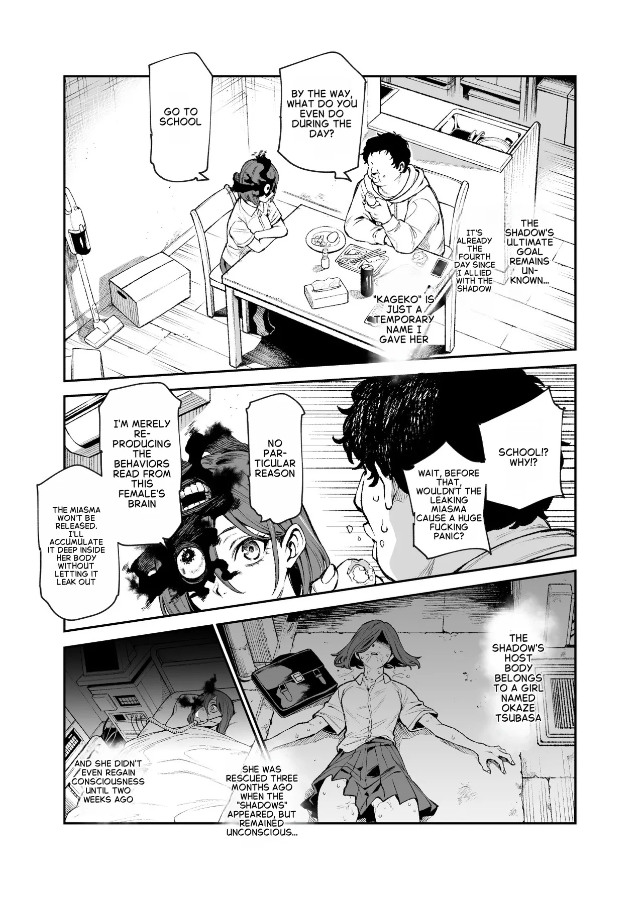 Tai Kage Tokushu Butai Kakyuu Dansei Shokuin no Nichijou EX1 | Daily Life of a Low-Ranking Male Staff Member in the Anti-Shadow Special Forces - Chapter 2 page 9 full
