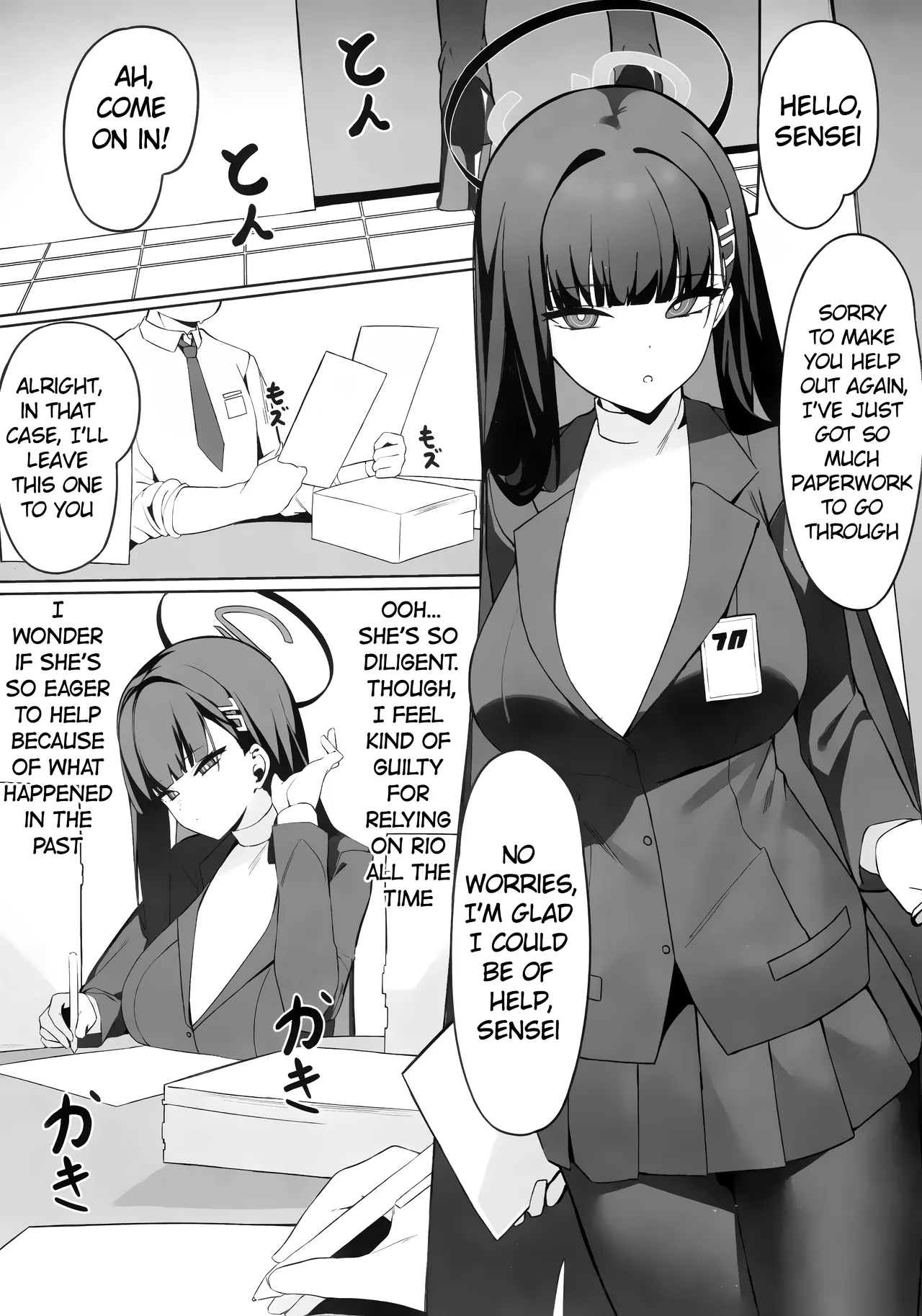 Rio Kaichou no Shazai Sex | President Rio's Apology Sex page 3 full