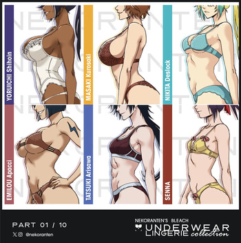 Bleach Underwear Lingerie Collection cover