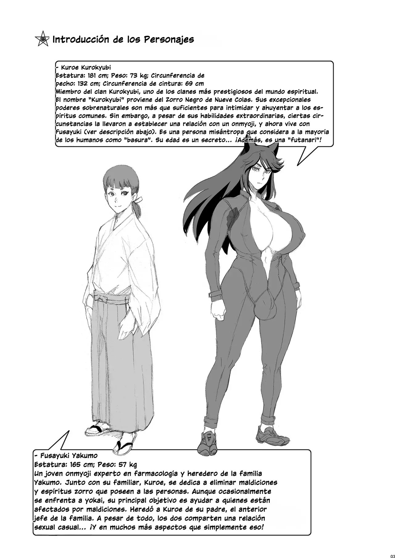Nihon Tsuntsun Futanari Youko o Butabuta ni Shitsukechau Ohanashi page 3 full