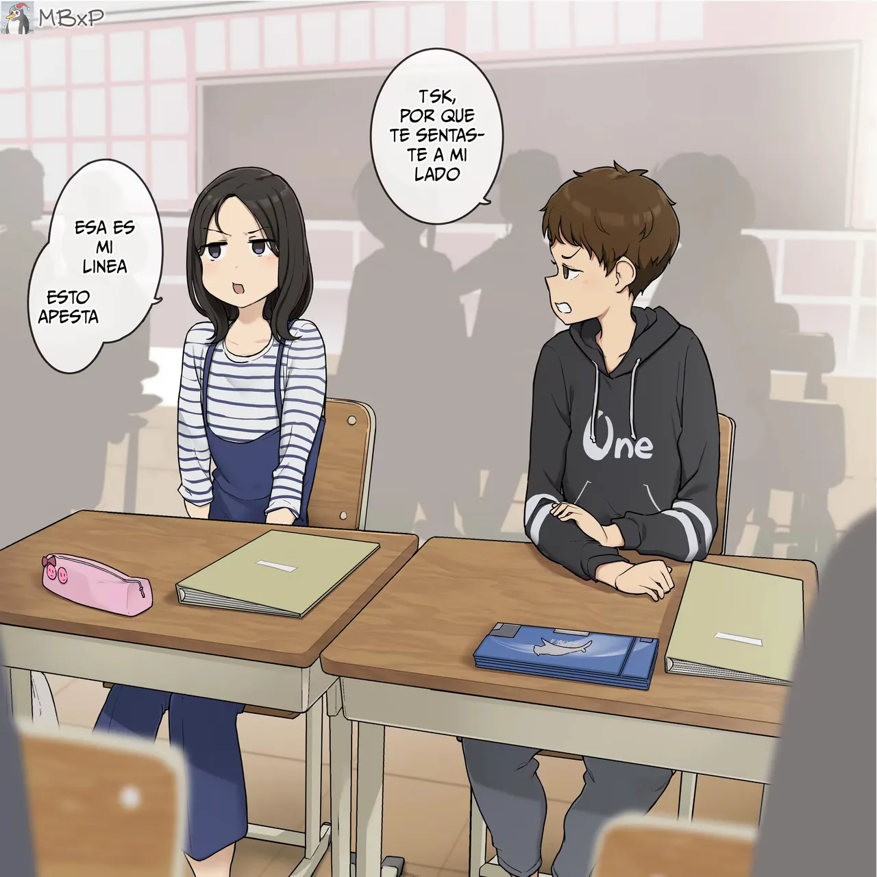 Sunao ni Narezu Iiatte Bakkari dakedo Aishou ga Yoi Osananajimi｜Dos amigos de la infancia que se odian pero están hechos el uno para el otro page 1 full
