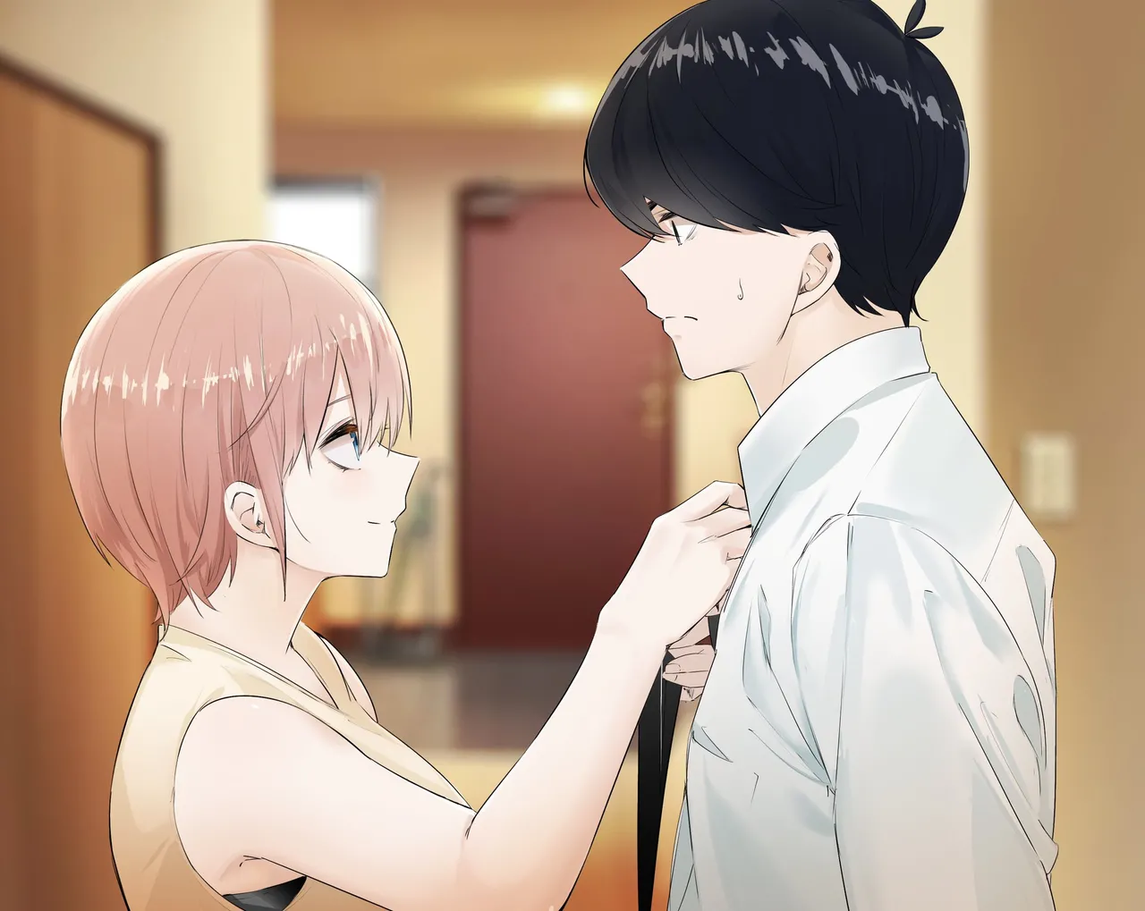 マメ   Go-Toubun no Hanayome Fanbox + Twiter page 2 full
