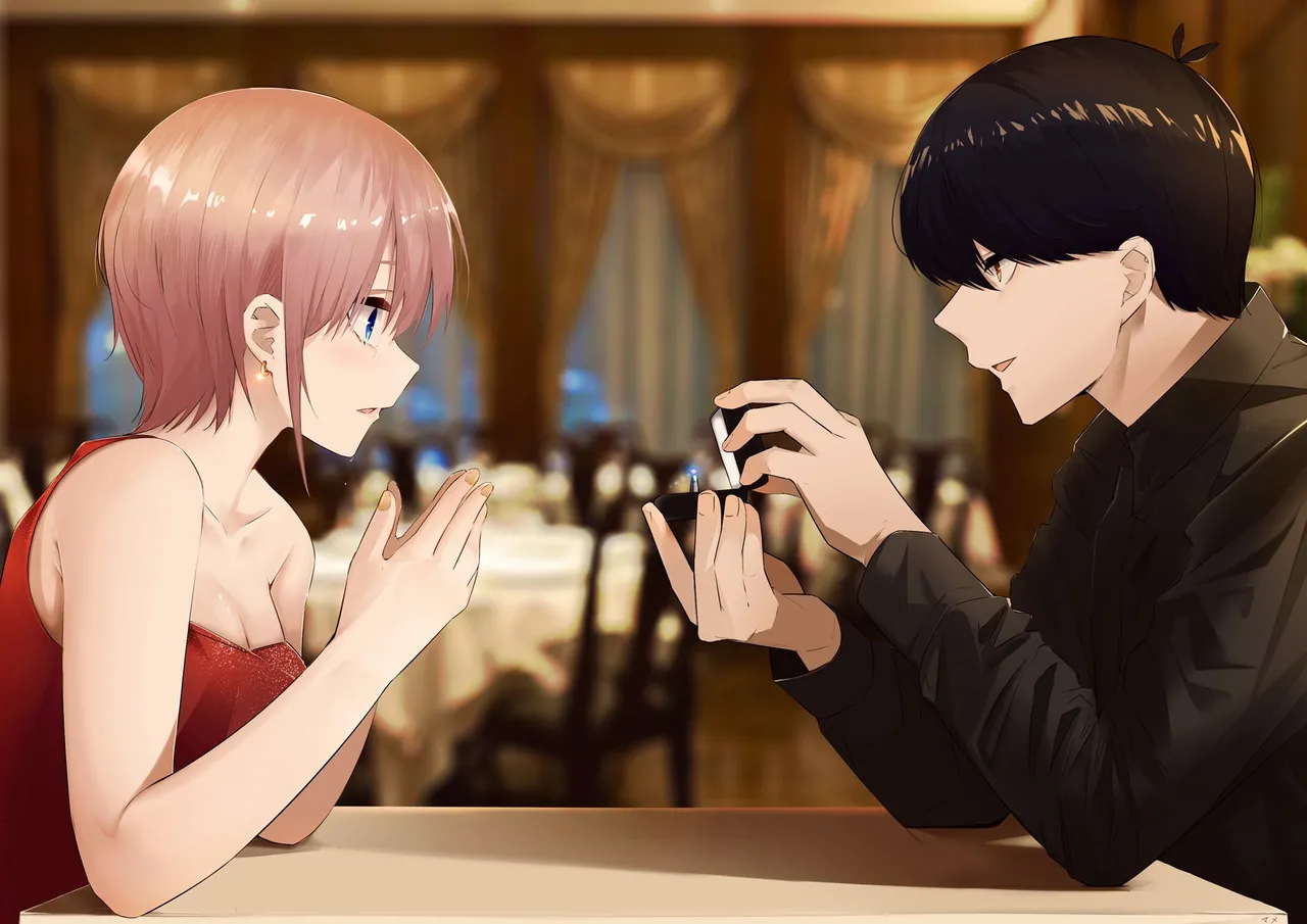 マメ   Go-Toubun no Hanayome Fanbox + Twiter page 3 full