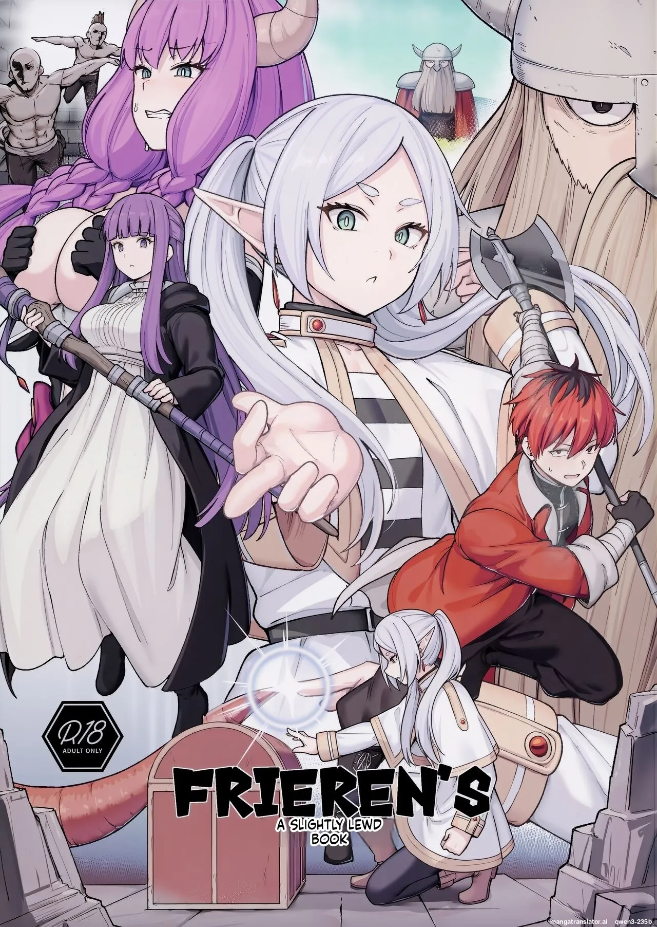 Frieren's Chotto H na Hon page 1 full