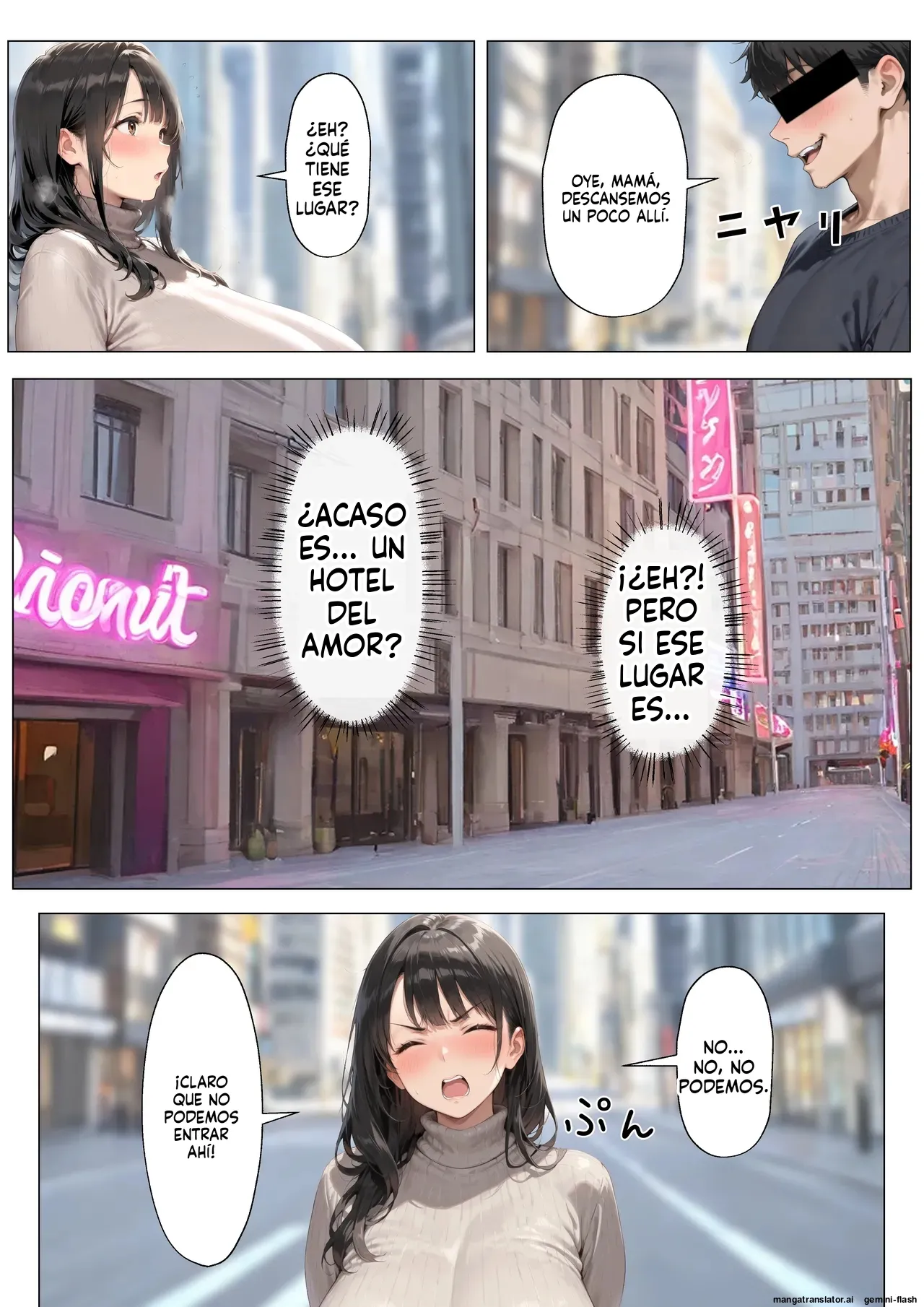 Miboujin no kaasan to jikkade icha love sex 2 page 5 full
