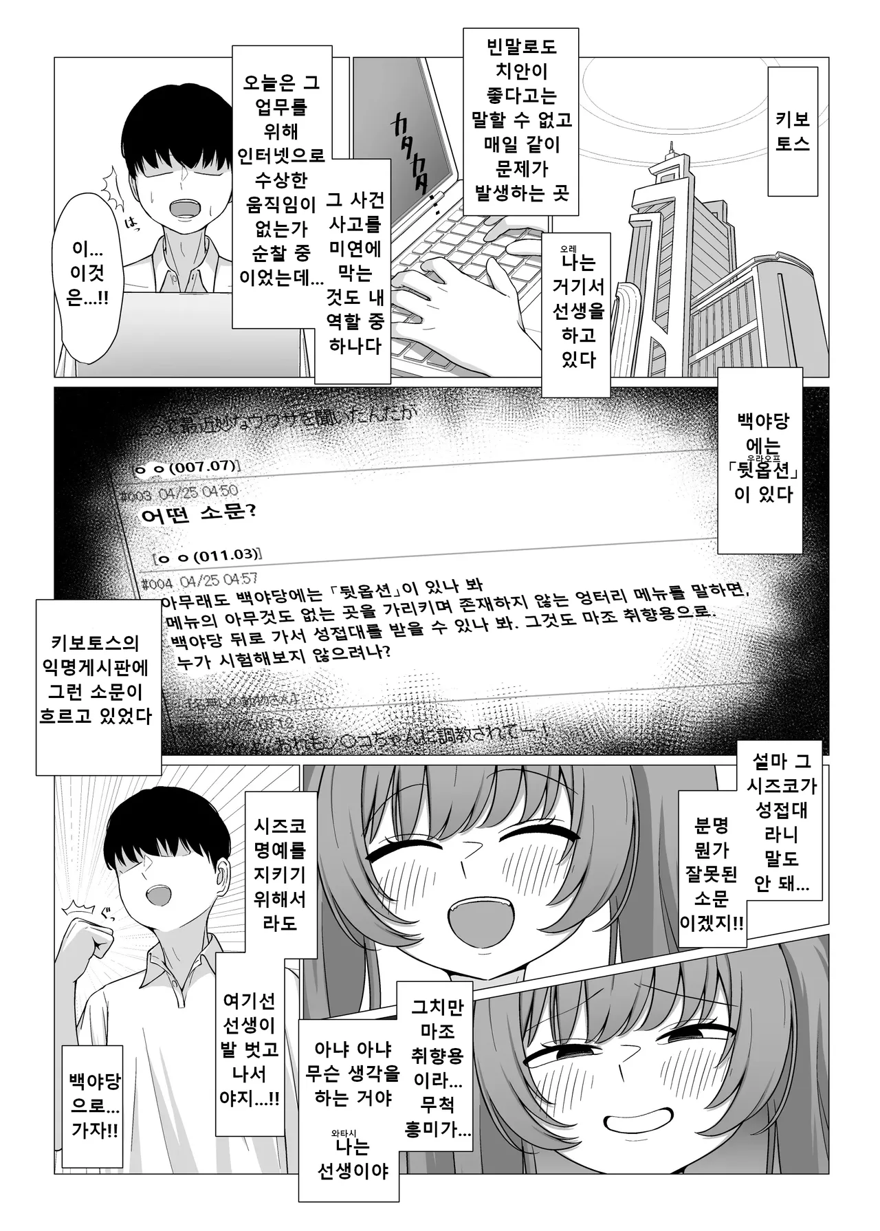 Momoyo-dou Ura Opu!? M Seikan Course | 백야당 뒷옵션!? M 성감 풀코스 page 2 full