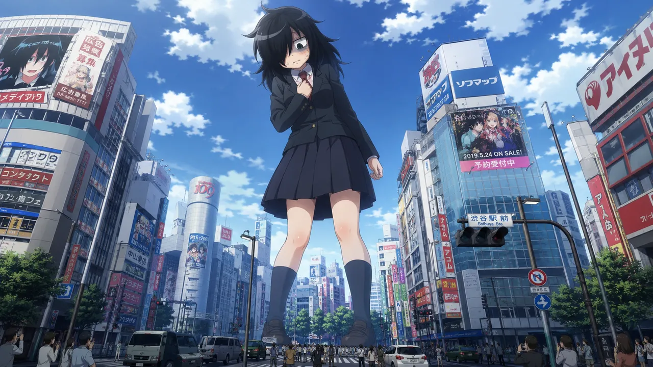 Giantess Tomoko Kuroki daydream page 6 full