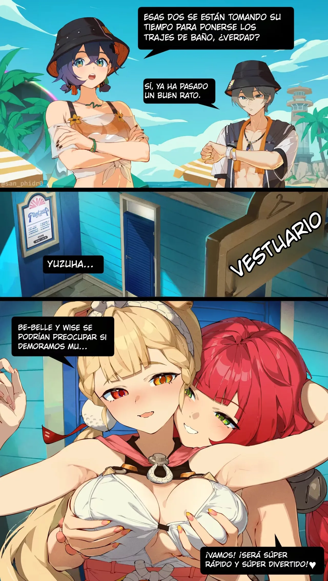 Alice &amp; Yuzuha 1 page 1 full