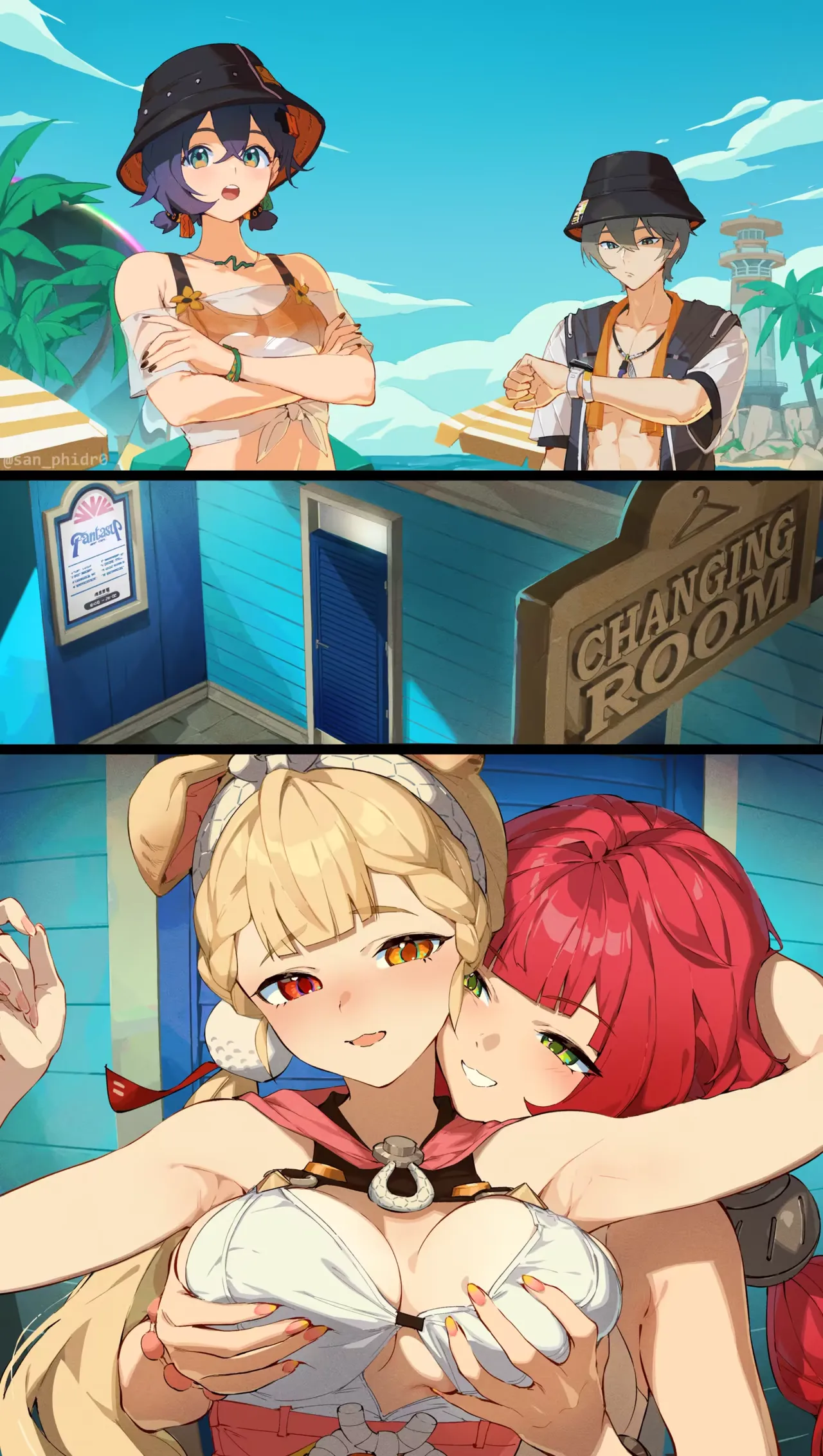 Alice &amp; Yuzuha 1 page 6 full