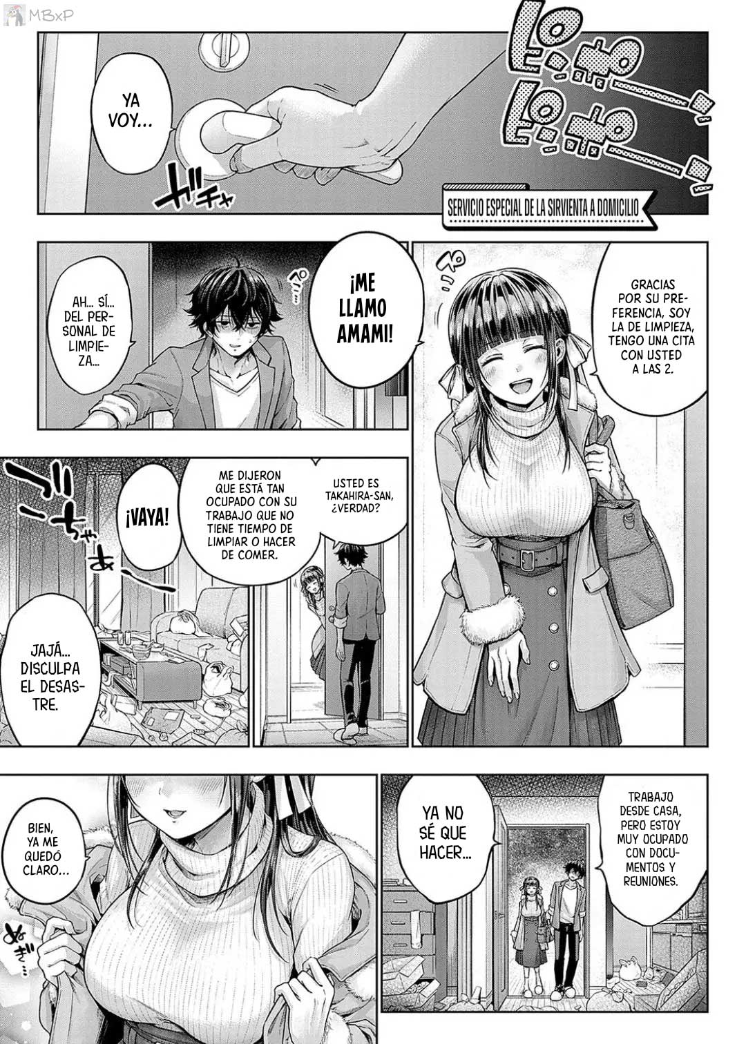 Shuchou Maid no Osewajutsu | Servicio especial de la Sirvienta a Domicilio page 1 full
