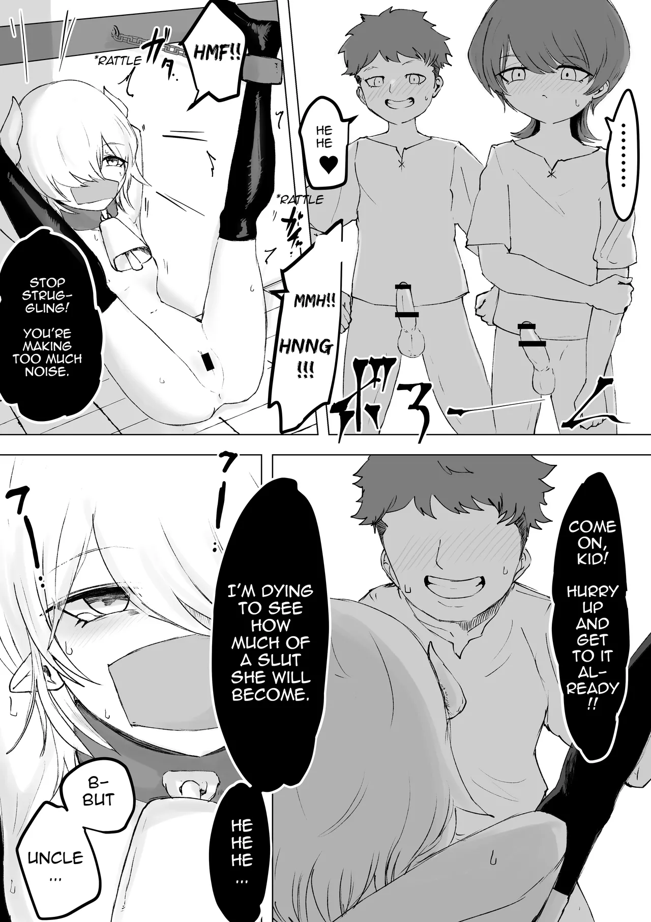 Tsukamatte Iru Succubus o Ochinchin de Ijimetara Hofuku Sareta Ohanashi page 4 full