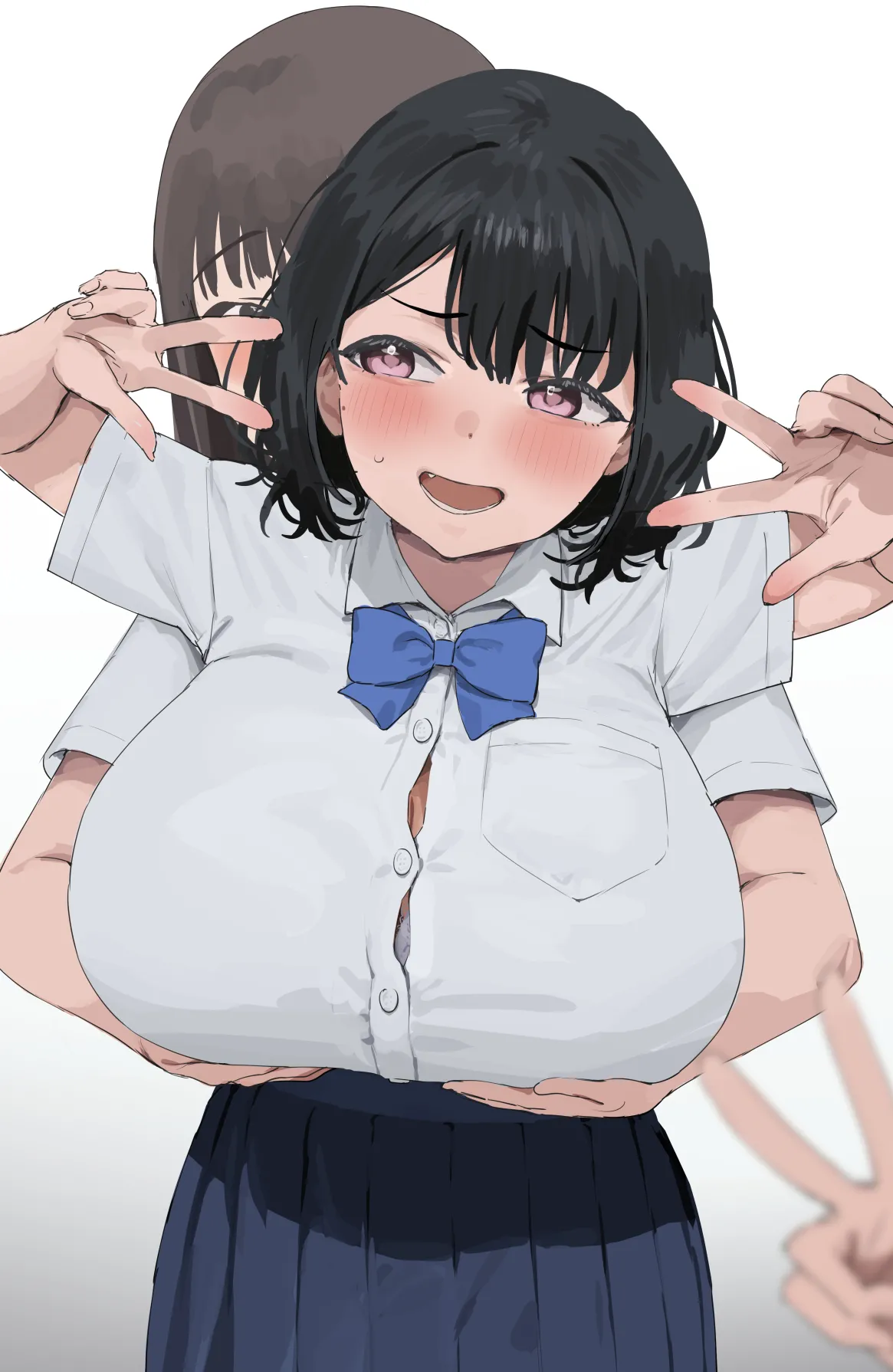 たまたま友達とふざけて撮った動画が転載されネット上で伝説になる子 page 4 full
