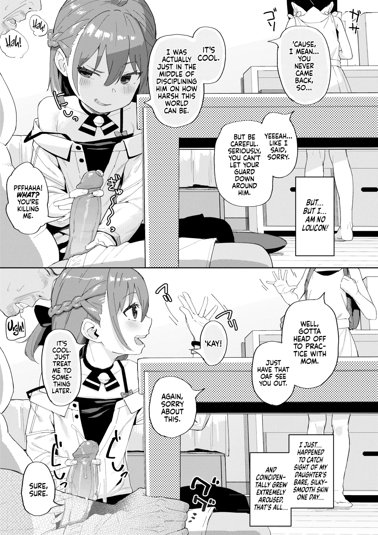 Musume no Tomodachi no Mesugaki ni Okasaremashita | I Was Raped by a Little Brat Who's Friends With My Daughter page 10 full