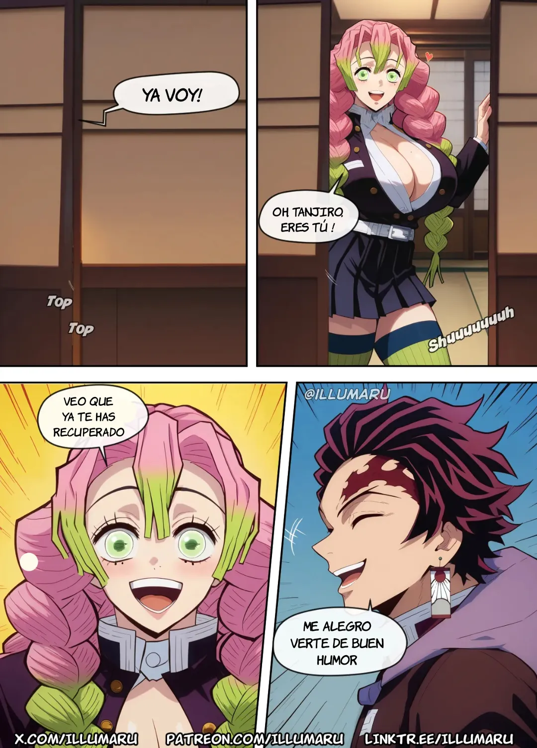 El Entrenamiento de la Hashira Mitsuri page 4 full