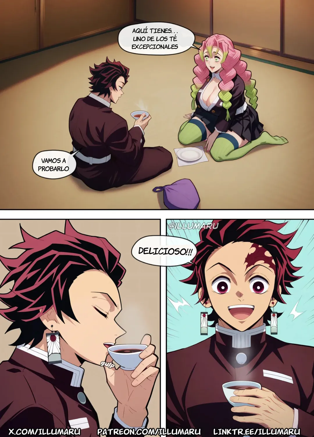 El Entrenamiento de la Hashira Mitsuri page 6 full