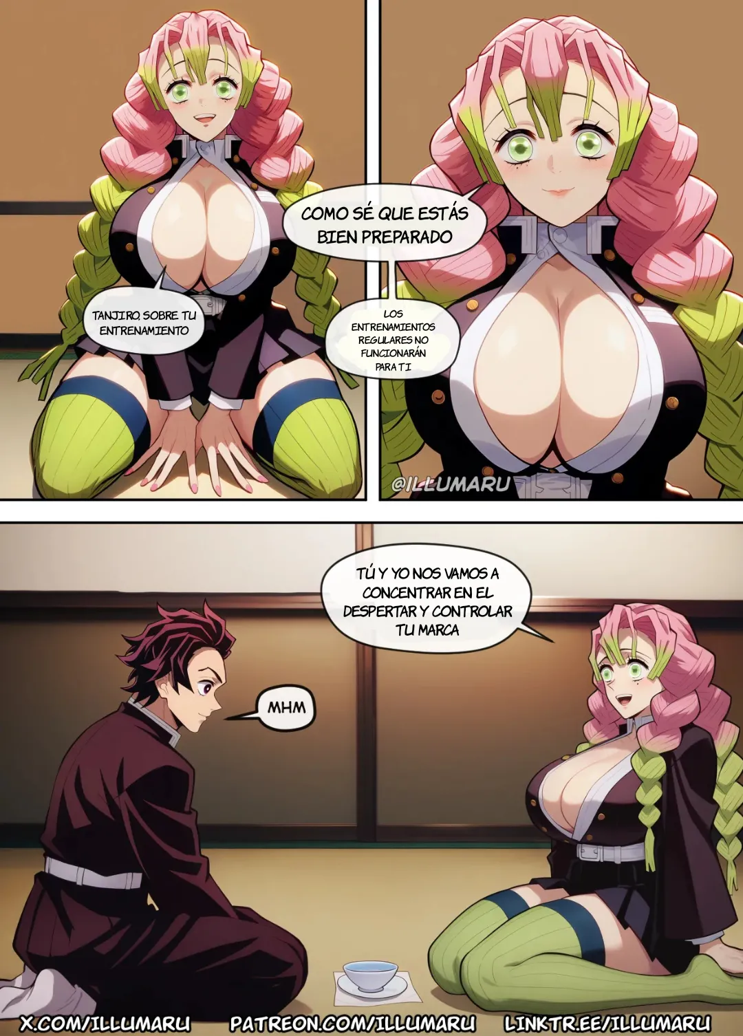 El Entrenamiento de la Hashira Mitsuri page 7 full