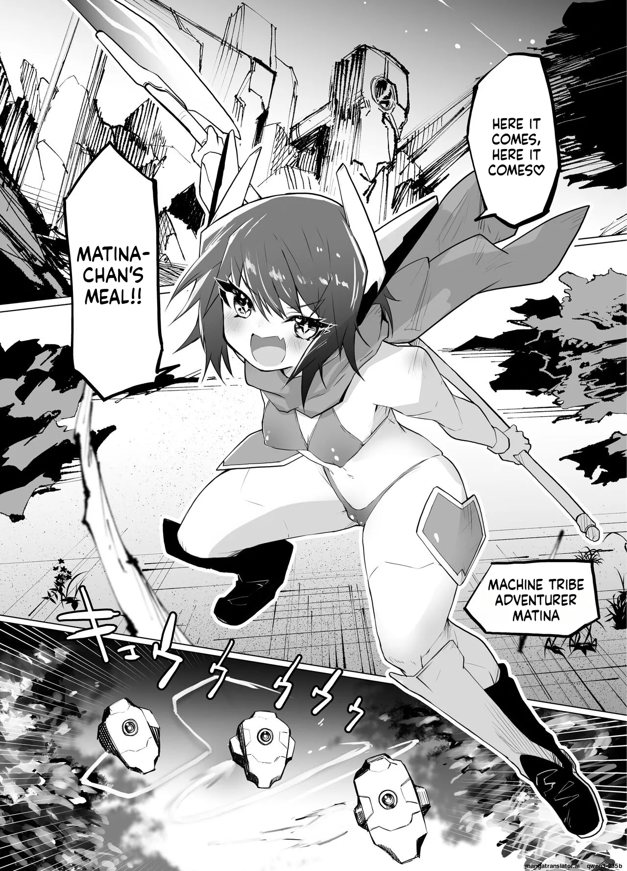 Taihai Sekai no Kikaizoku Mesugaki Kikaizoku VS Shokushu Machine page 4 full