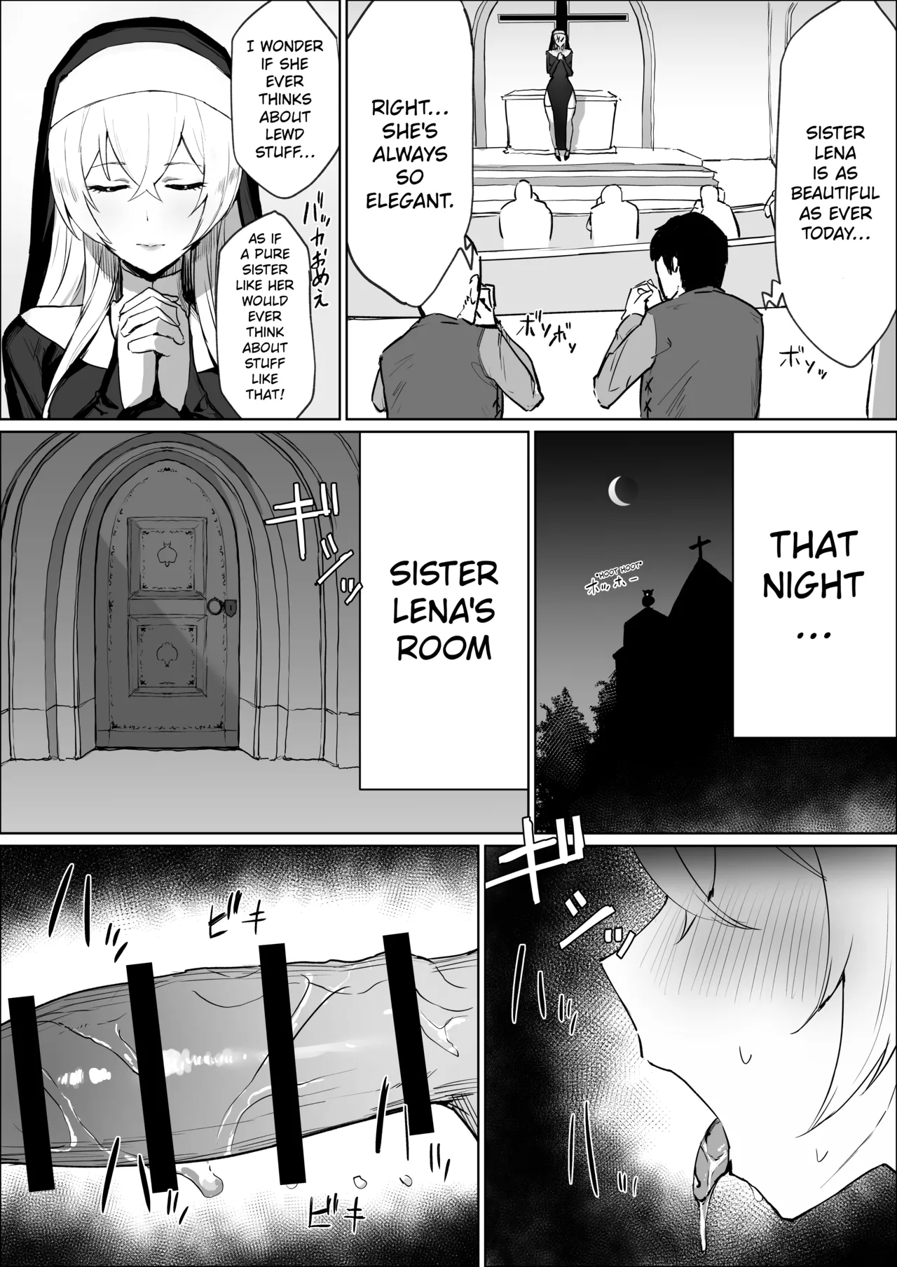 The Story Of A Futanari Nun Jerking Off In The Confessional Booth page 3 full