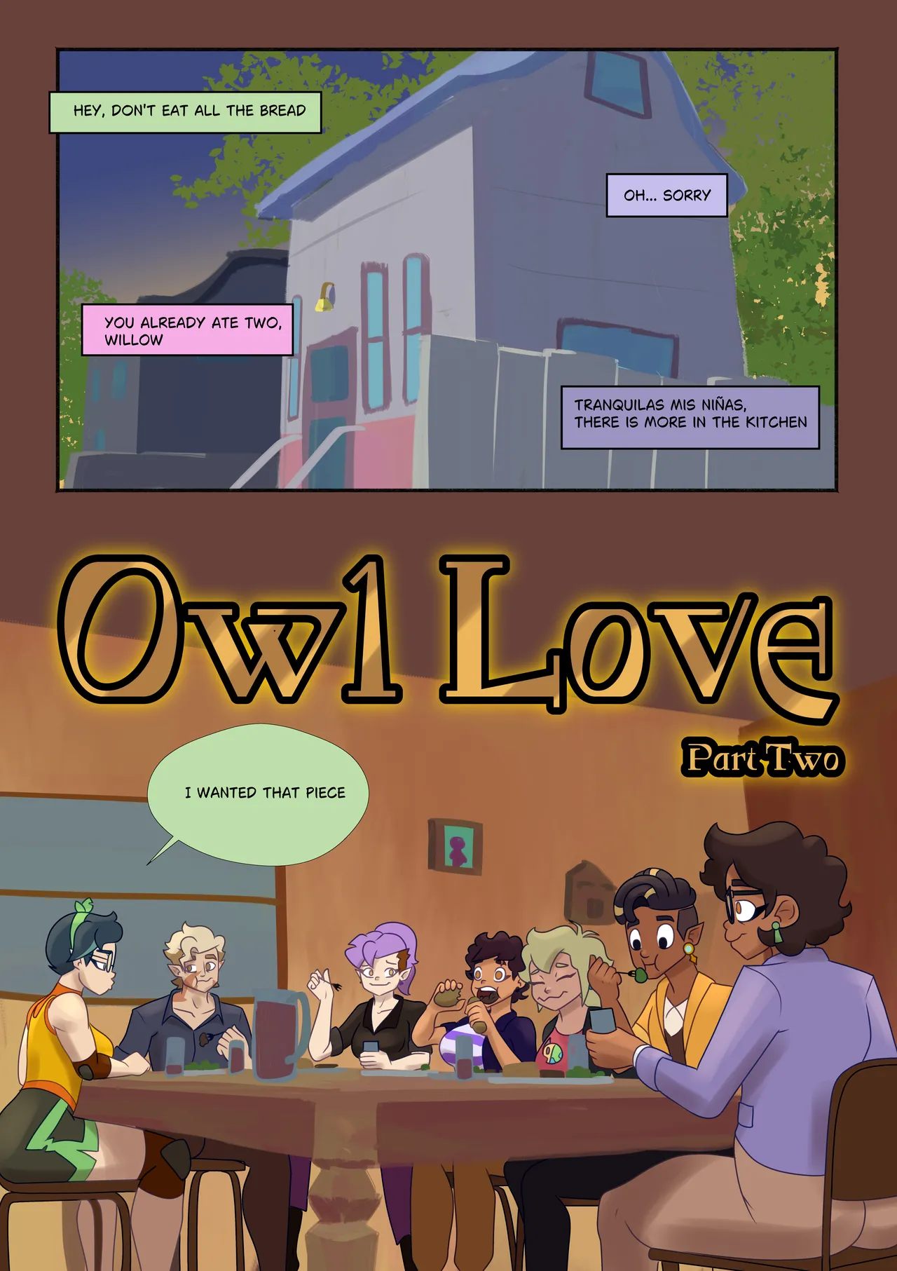 Owl Love 2 page 1 full
