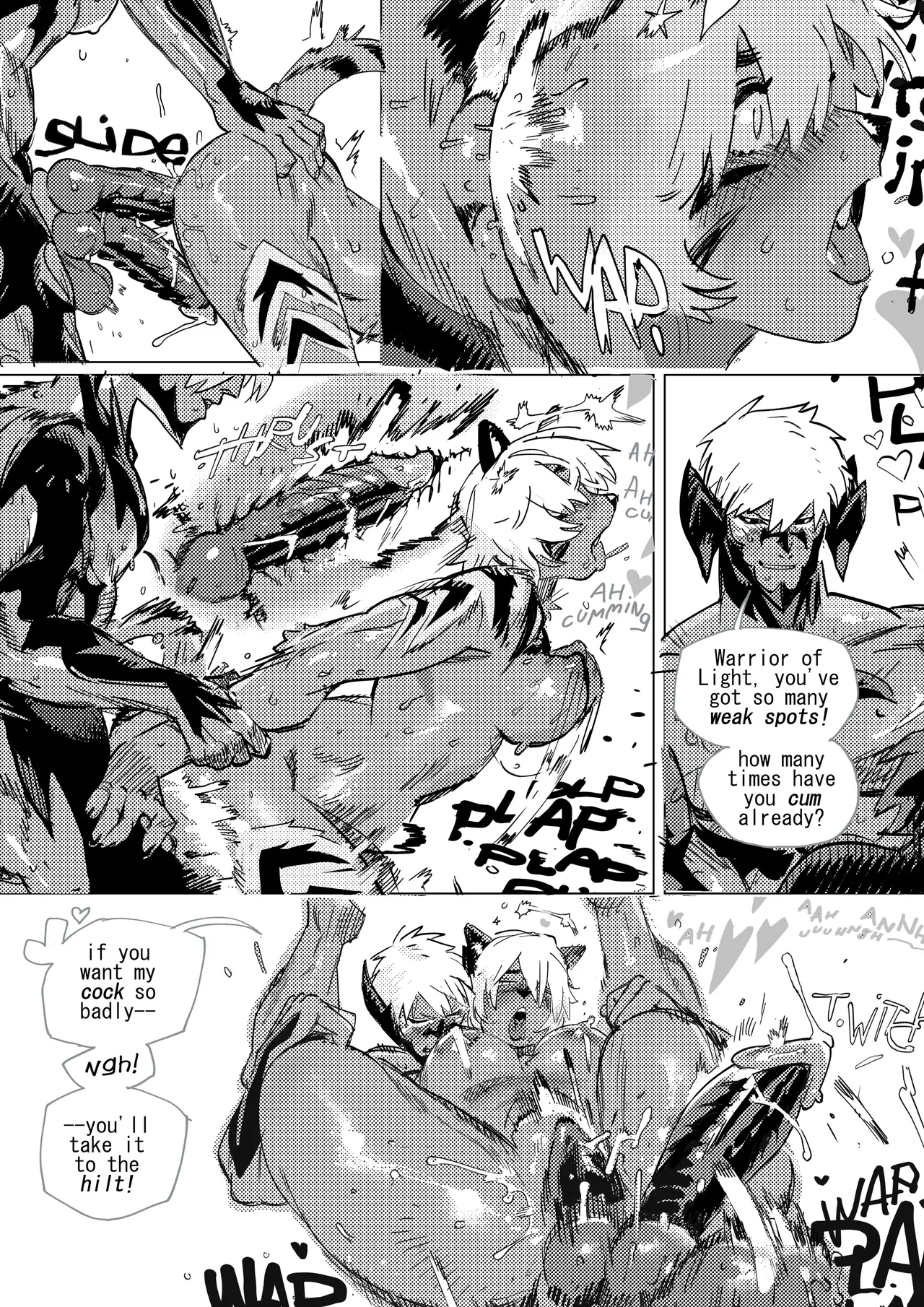FF XIV Comic Commission page 5 full